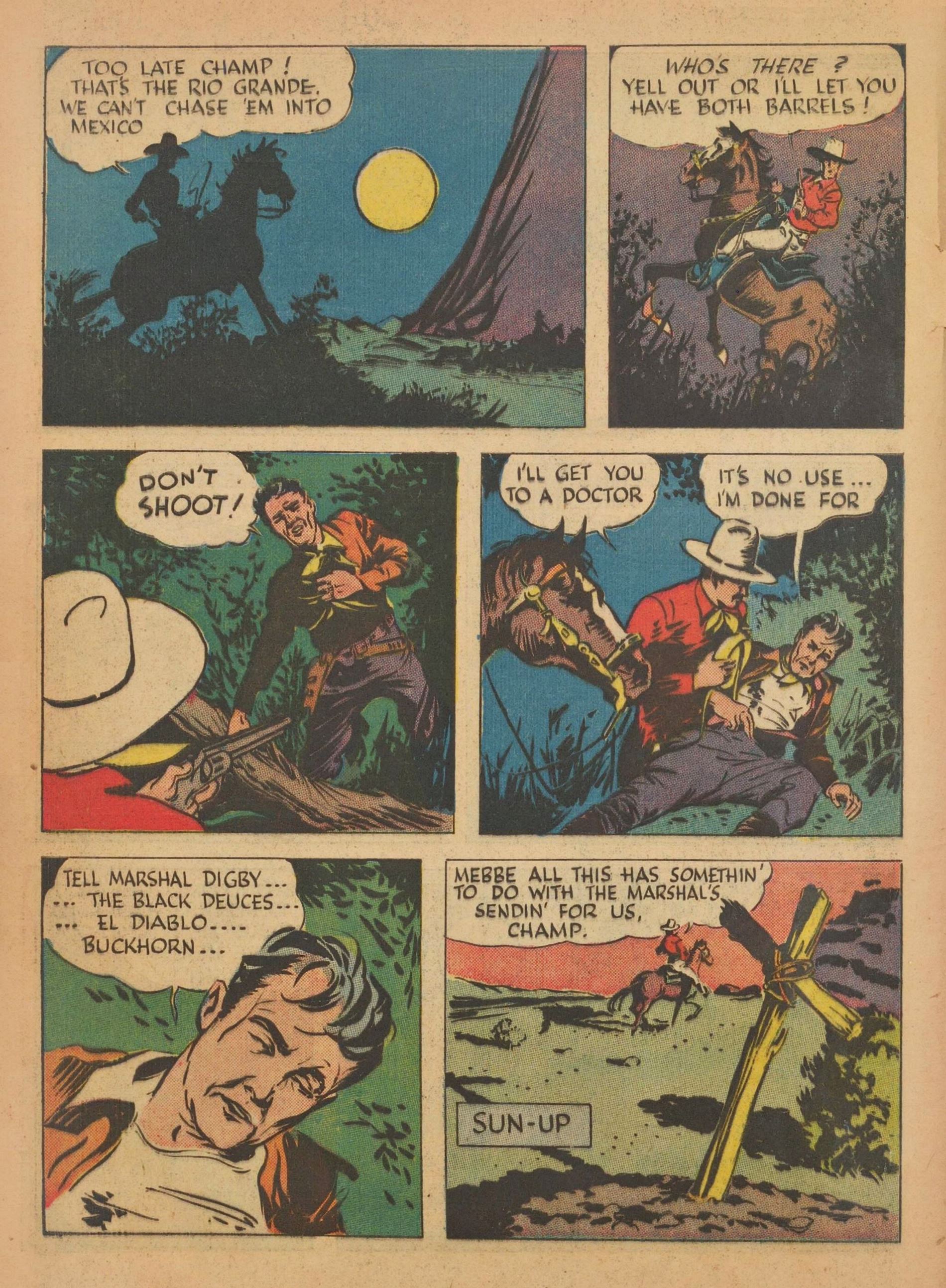 Read online Gene Autry Comics comic -  Issue #7 - 4