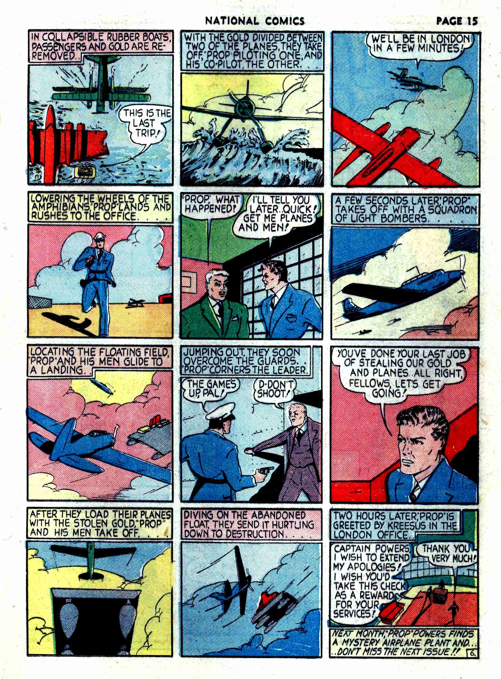 Read online National Comics comic -  Issue #1 - 17