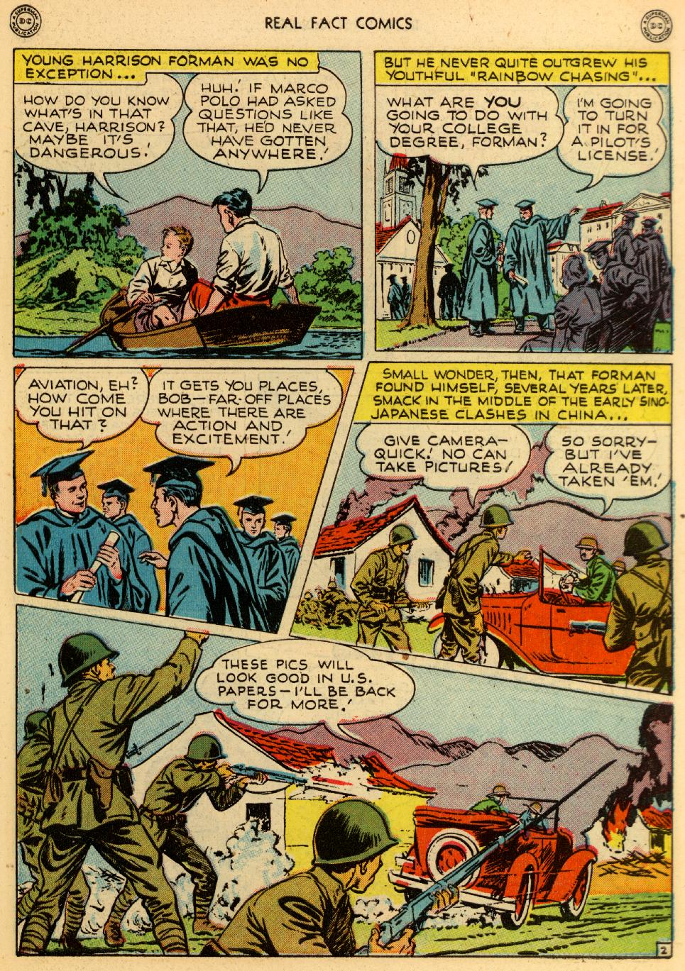 Read online Real Fact Comics comic -  Issue #10 - 11