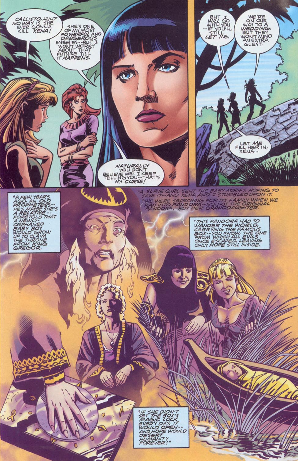 Read online Xena: Warrior Princess vs Callisto comic -  Issue #1 - 10