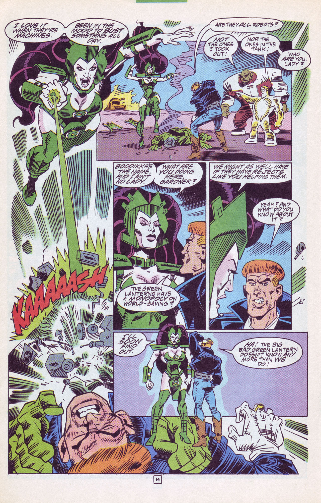 Read online Guy Gardner comic -  Issue #9 - 20
