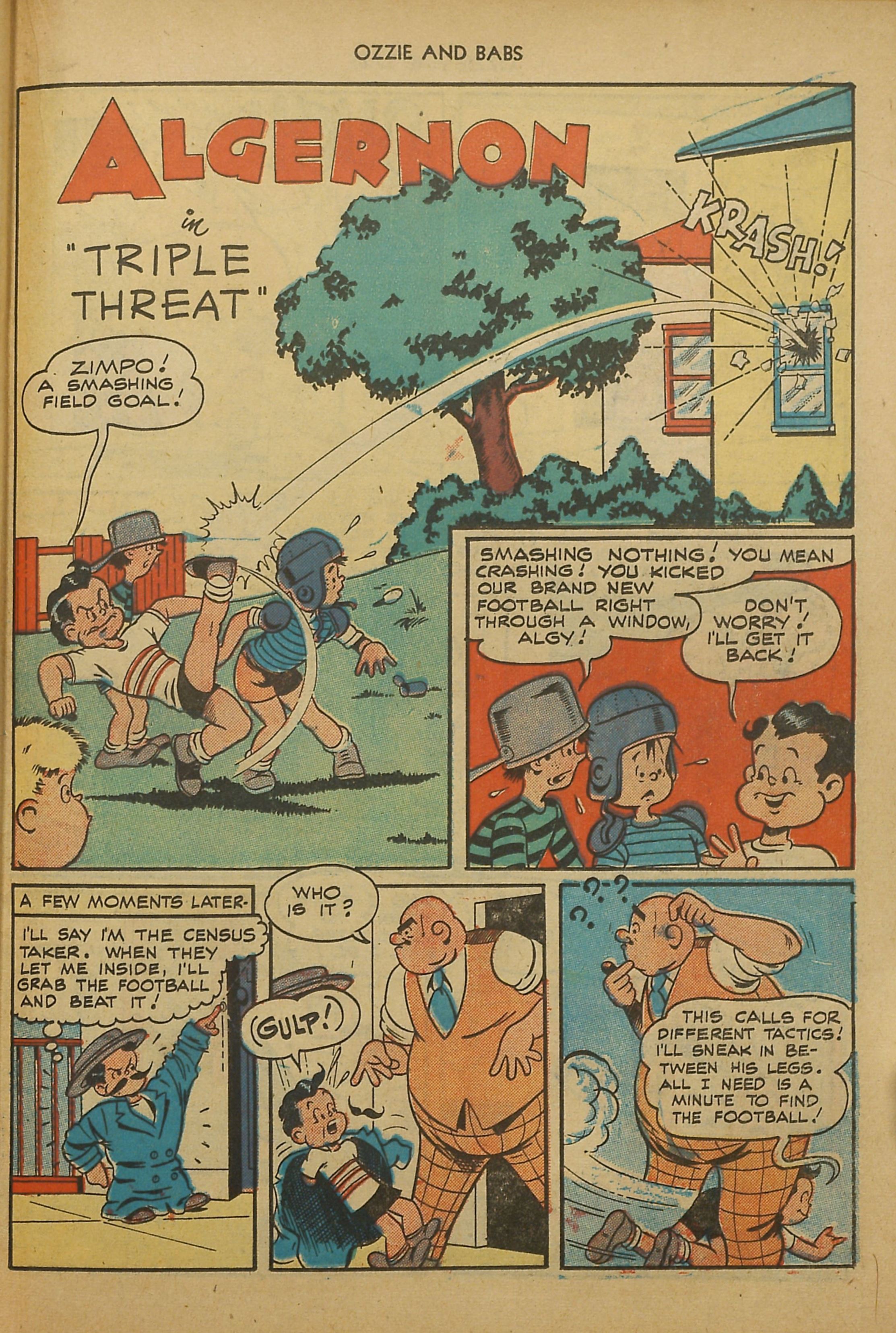 Read online Ozzie And Babs comic -  Issue #6 - 35