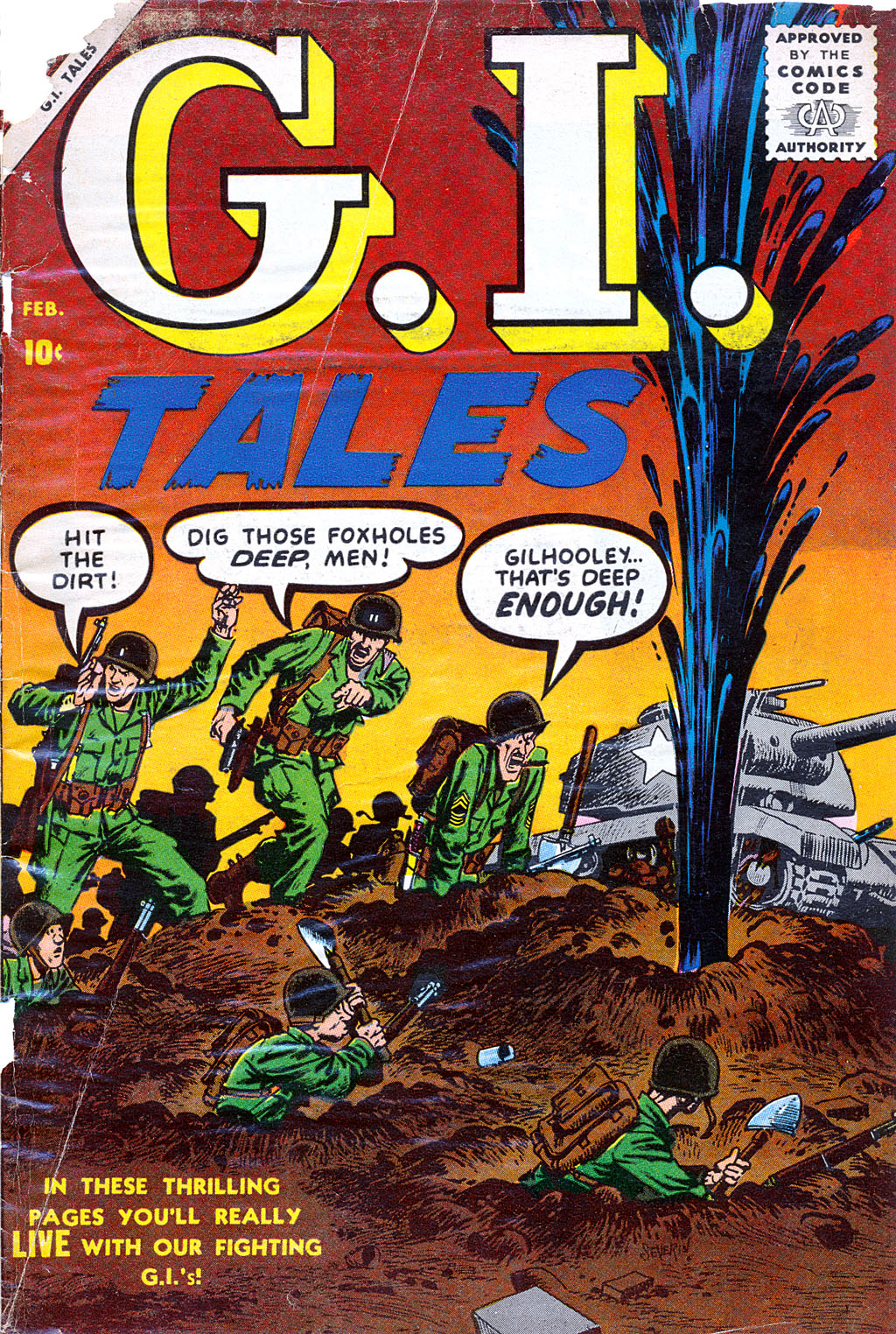Read online G.I. Tales comic -  Issue #4 - 1