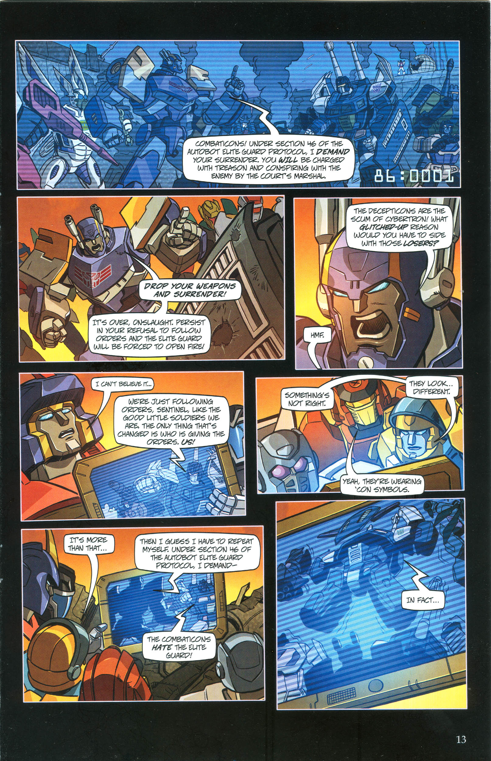 Read online Transformers: Collectors' Club comic -  Issue #35 - 13