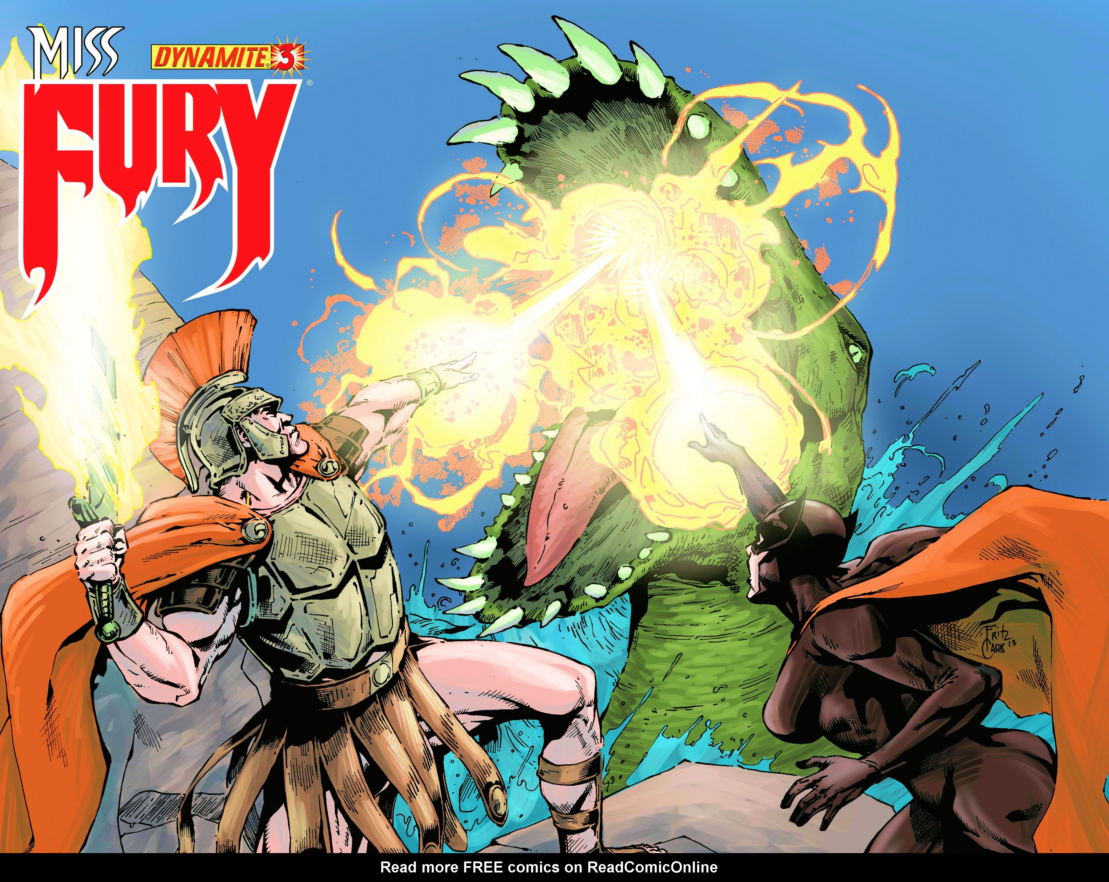 Read online Miss Fury Digital First [I] comic -  Issue #3 - 1