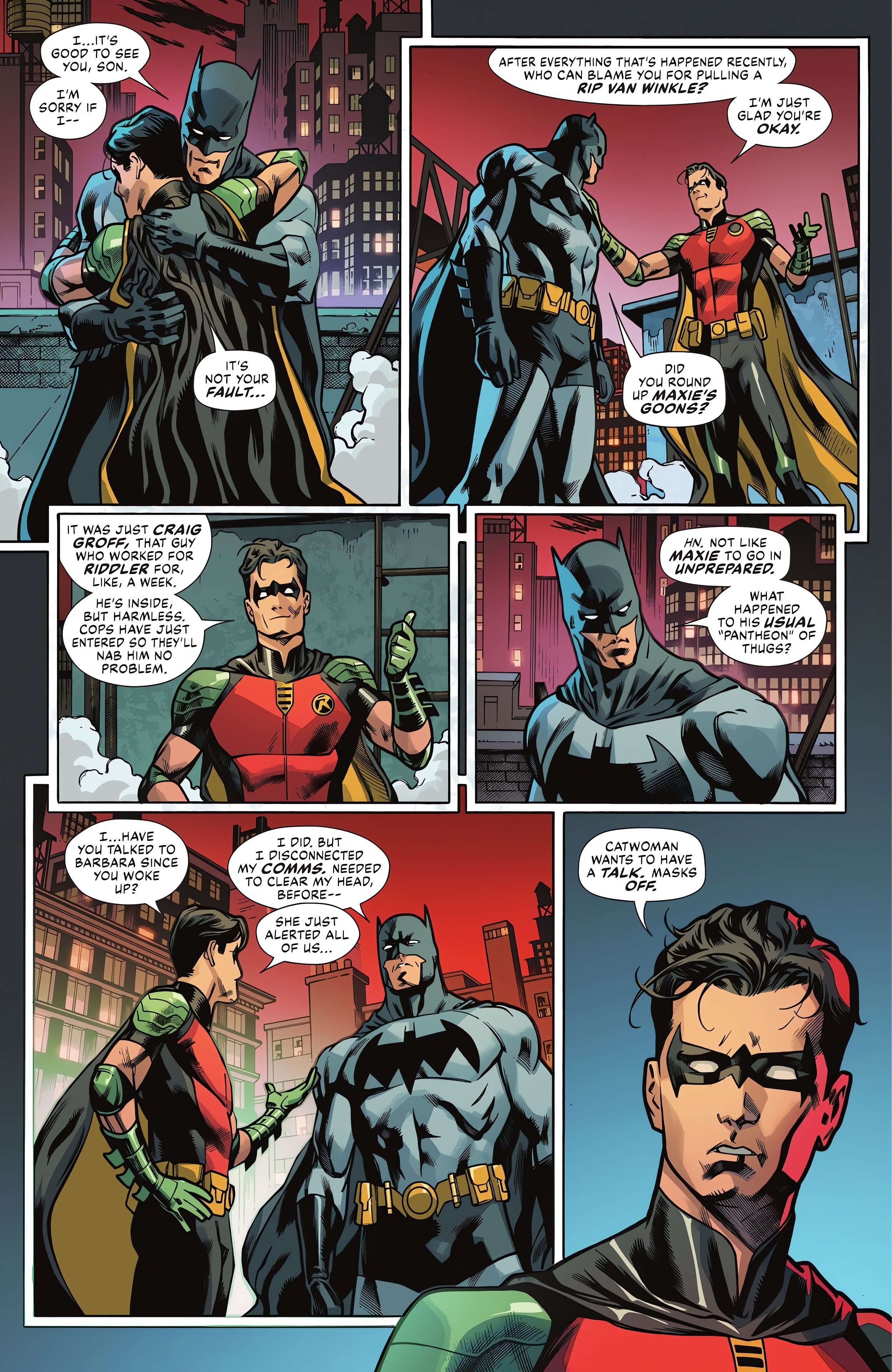 Read online Batman/Catwoman: The Gotham War: Battle Lines comic -  Issue # Full - 21