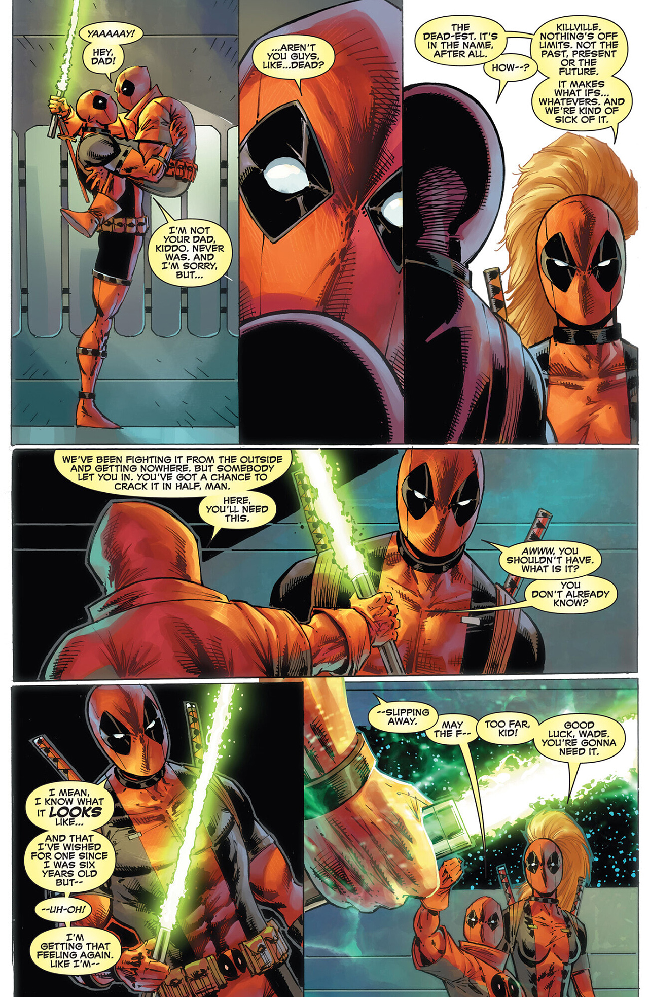 Read online Deadpool: Badder Blood comic -  Issue #3 - 21