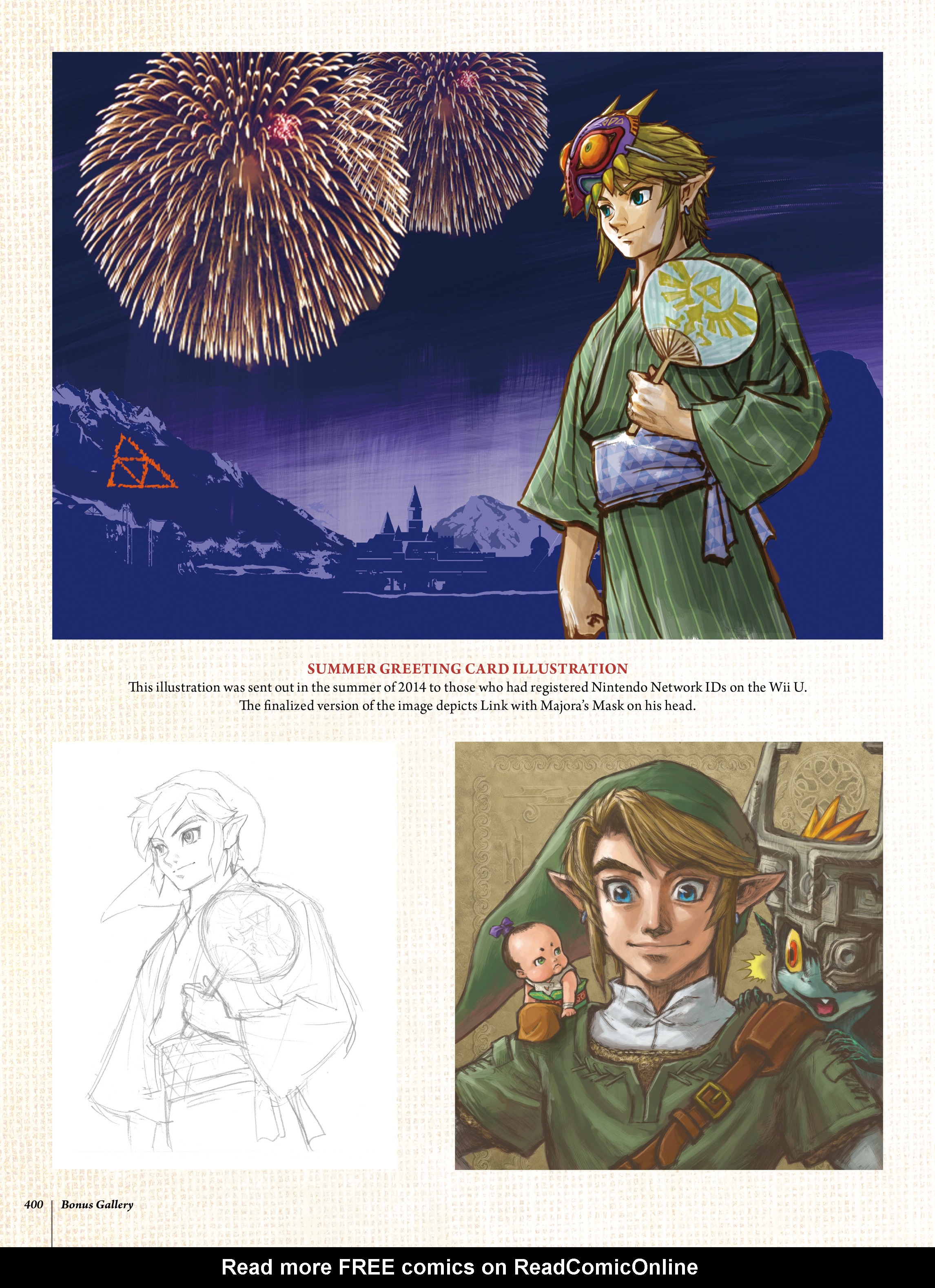 Read online The Legend of Zelda: Art & Artifacts comic -  Issue # TPB - 265