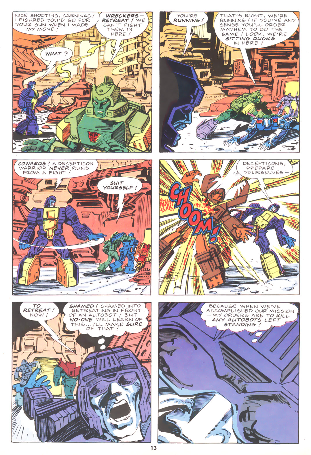 Read online The Transformers (UK) comic -  Issue #202 - 12