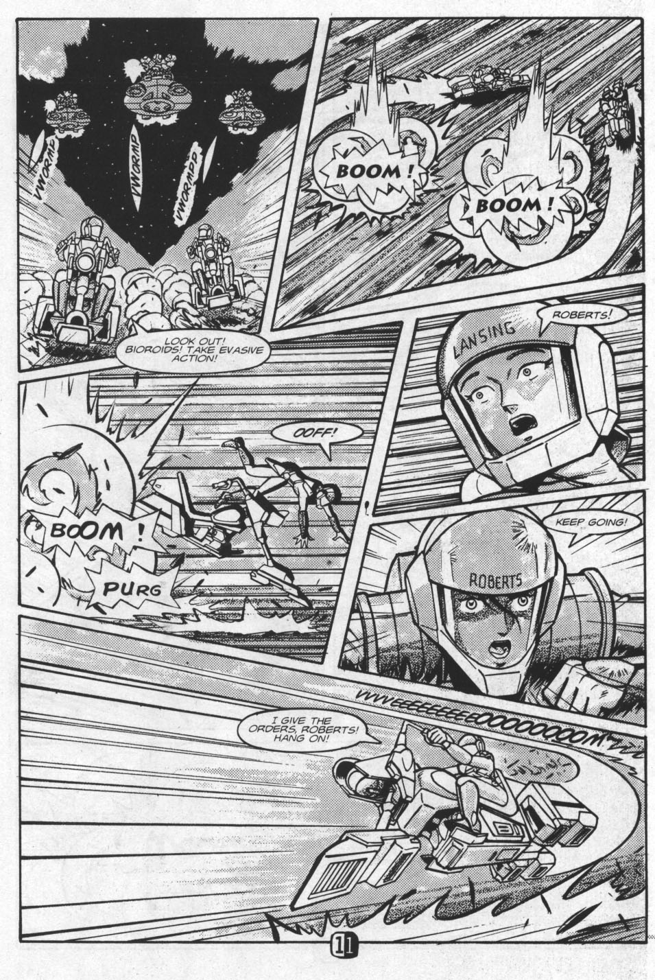 Read online Worlds of Robotech: Feral World: Nightmare on Garuda comic -  Issue # Full - 13