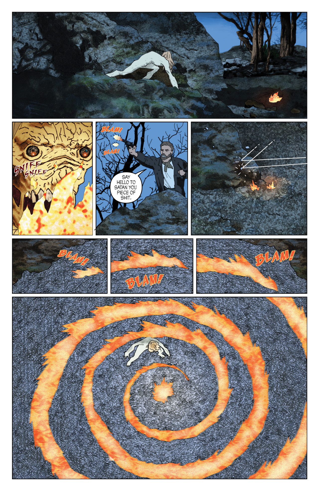 Read online John Carpenter's Night Terrors comic -  Issue # Black Sparrow - 112