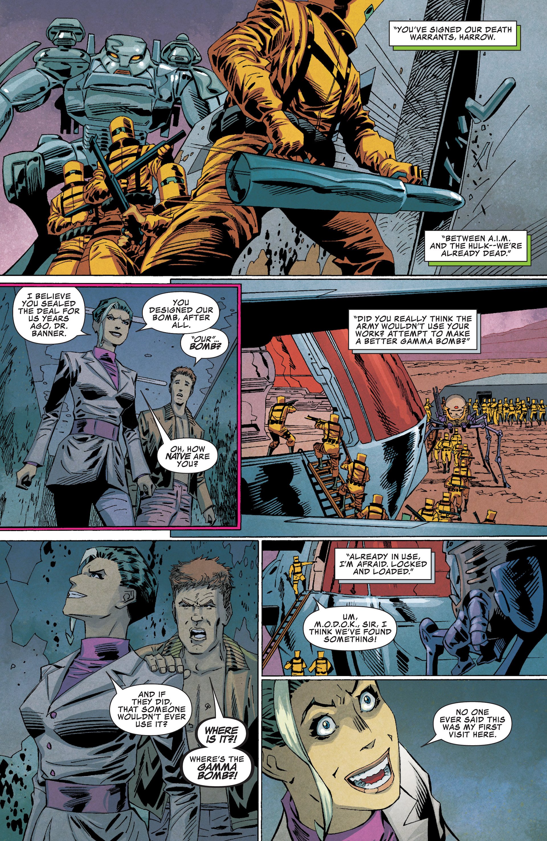 Read online Marvel Knights: Hulk comic -  Issue #4 - 8