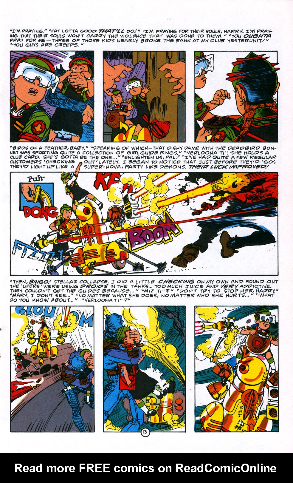Read online Starstruck (1985) comic -  Issue #3 - 15