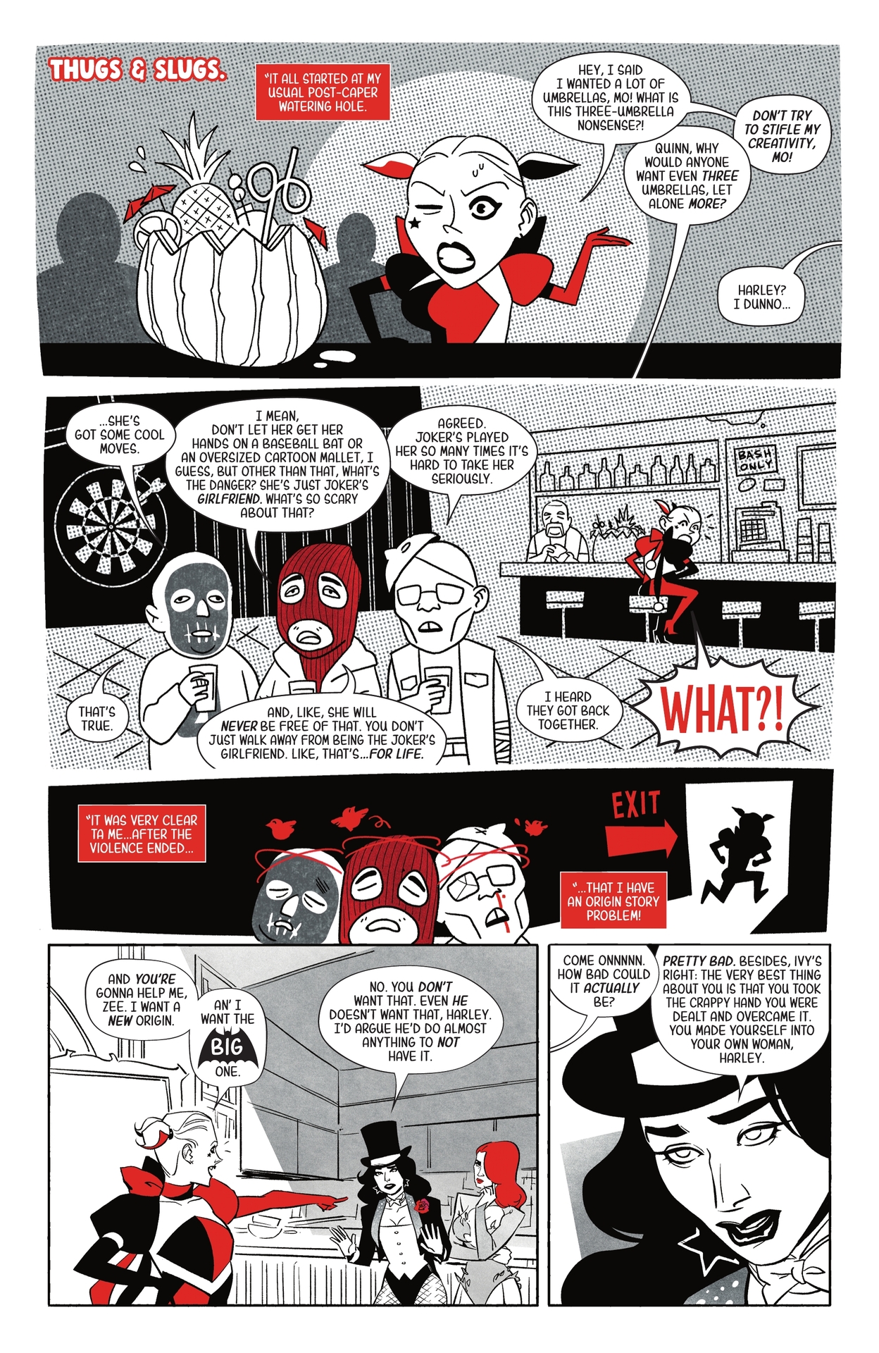 Read online Harley Quinn: Black   White   Redder comic -  Issue #2 - 7
