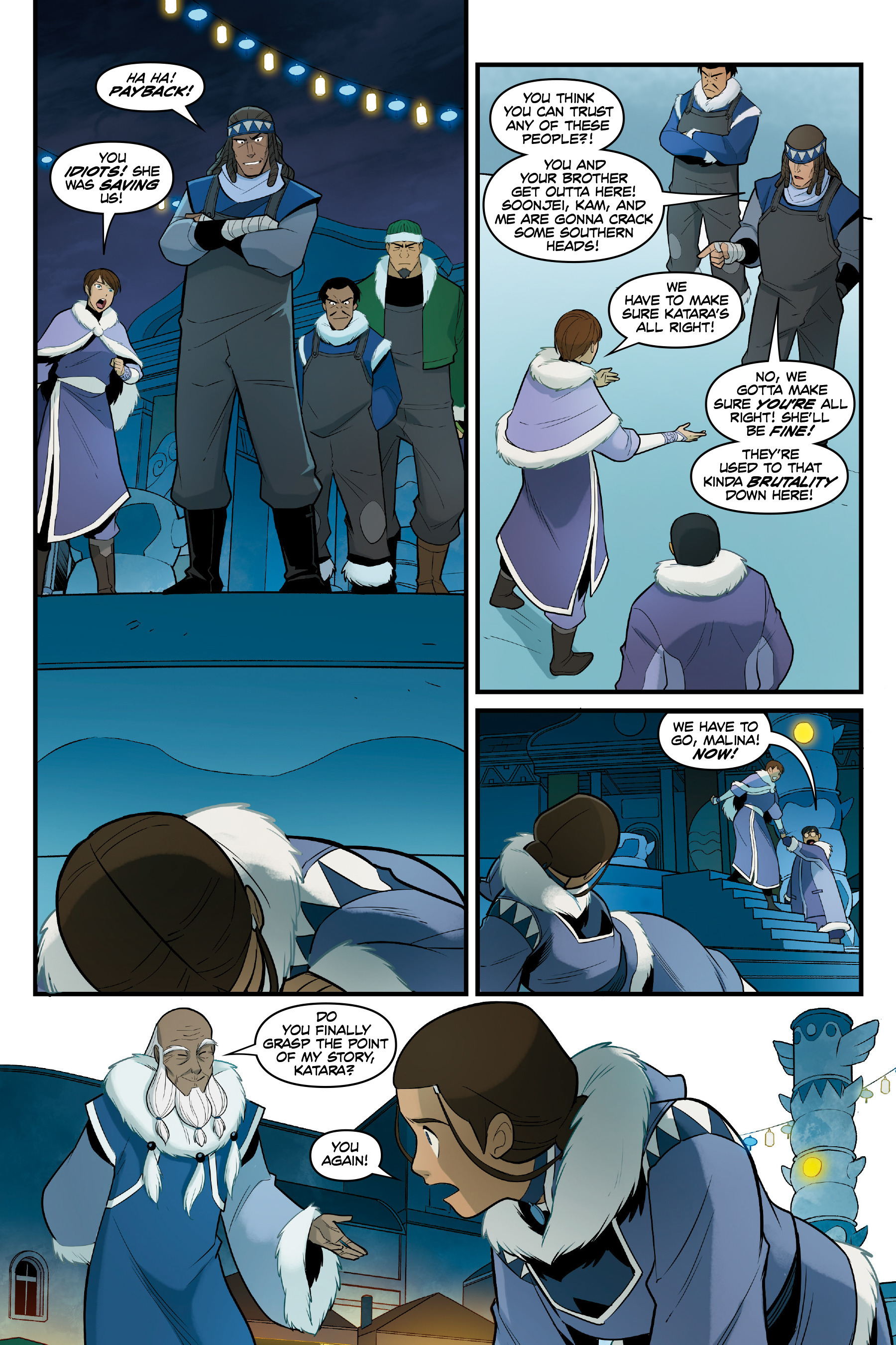 Read online Nickelodeon Avatar: The Last Airbender - North and South comic -  Issue #2 - 49