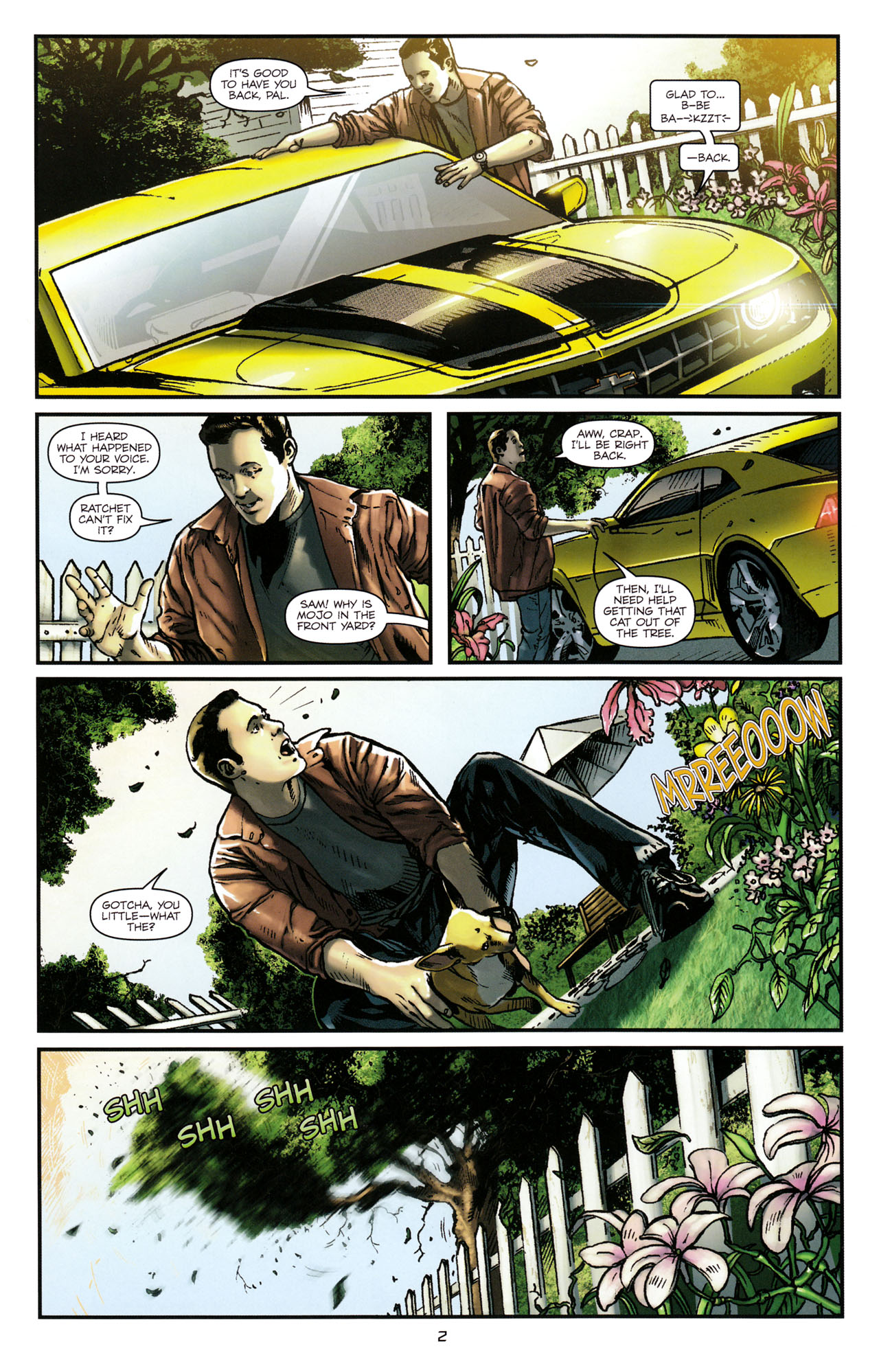 Read online Transformers: Tales of The Fallen comic -  Issue #1 - 4