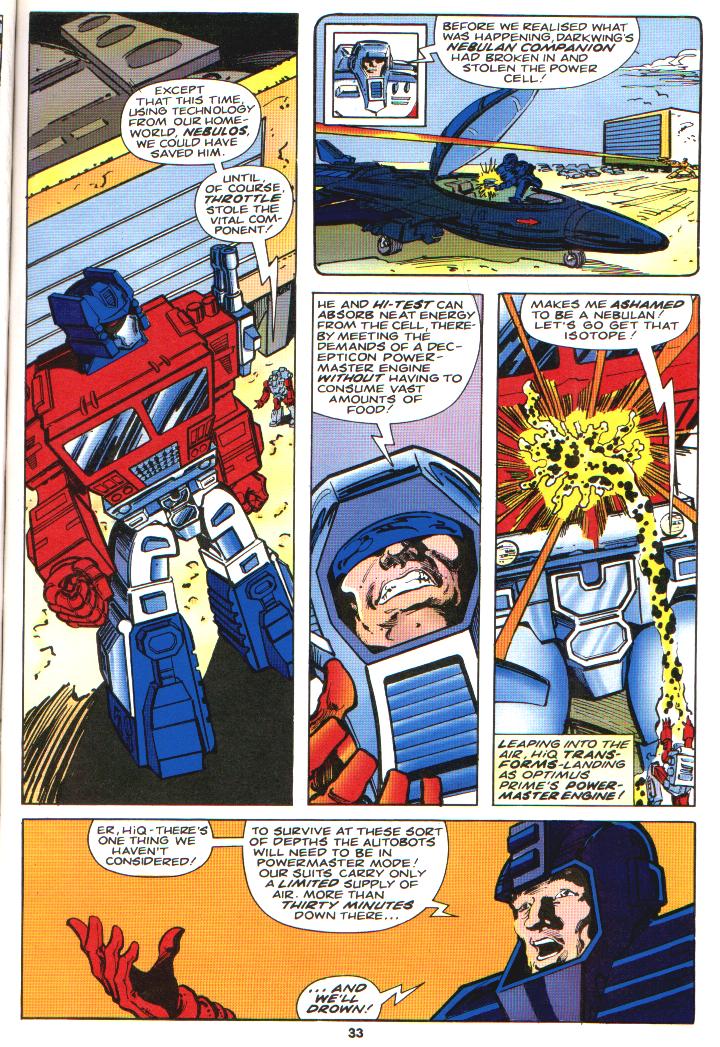Read online The Transformers Annual comic -  Issue #1989 - 31