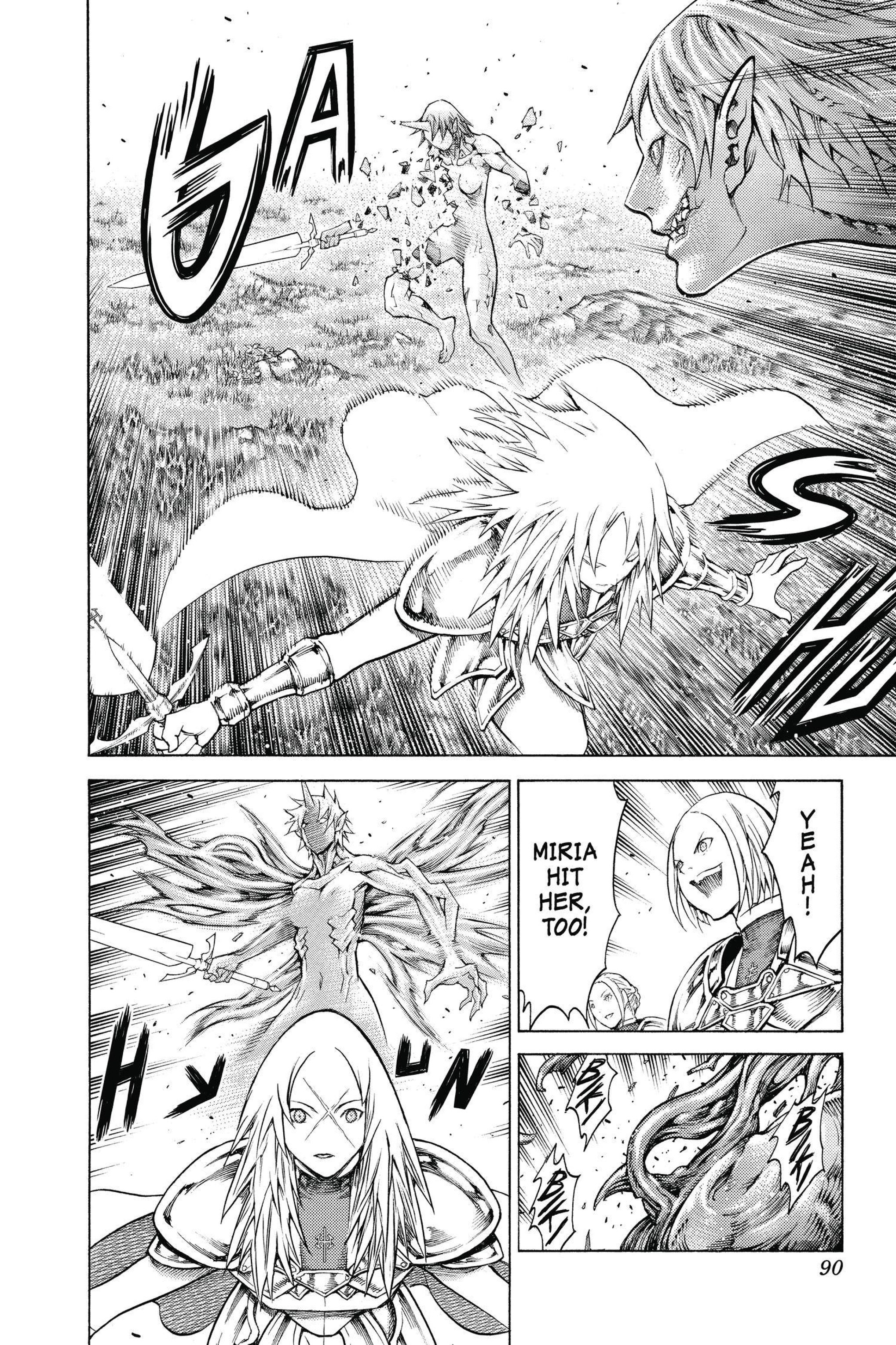 Read online Claymore comic -  Issue #26 - 80
