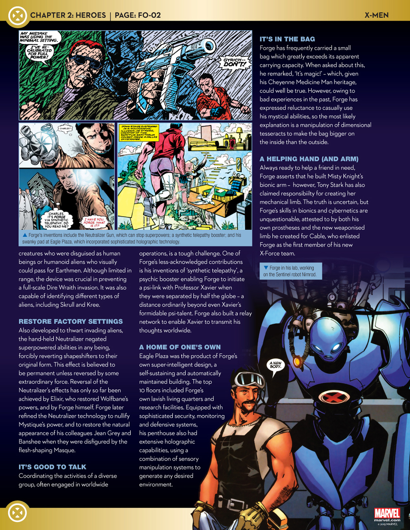 Read online Marvel Fact Files comic -  Issue #34 - 25
