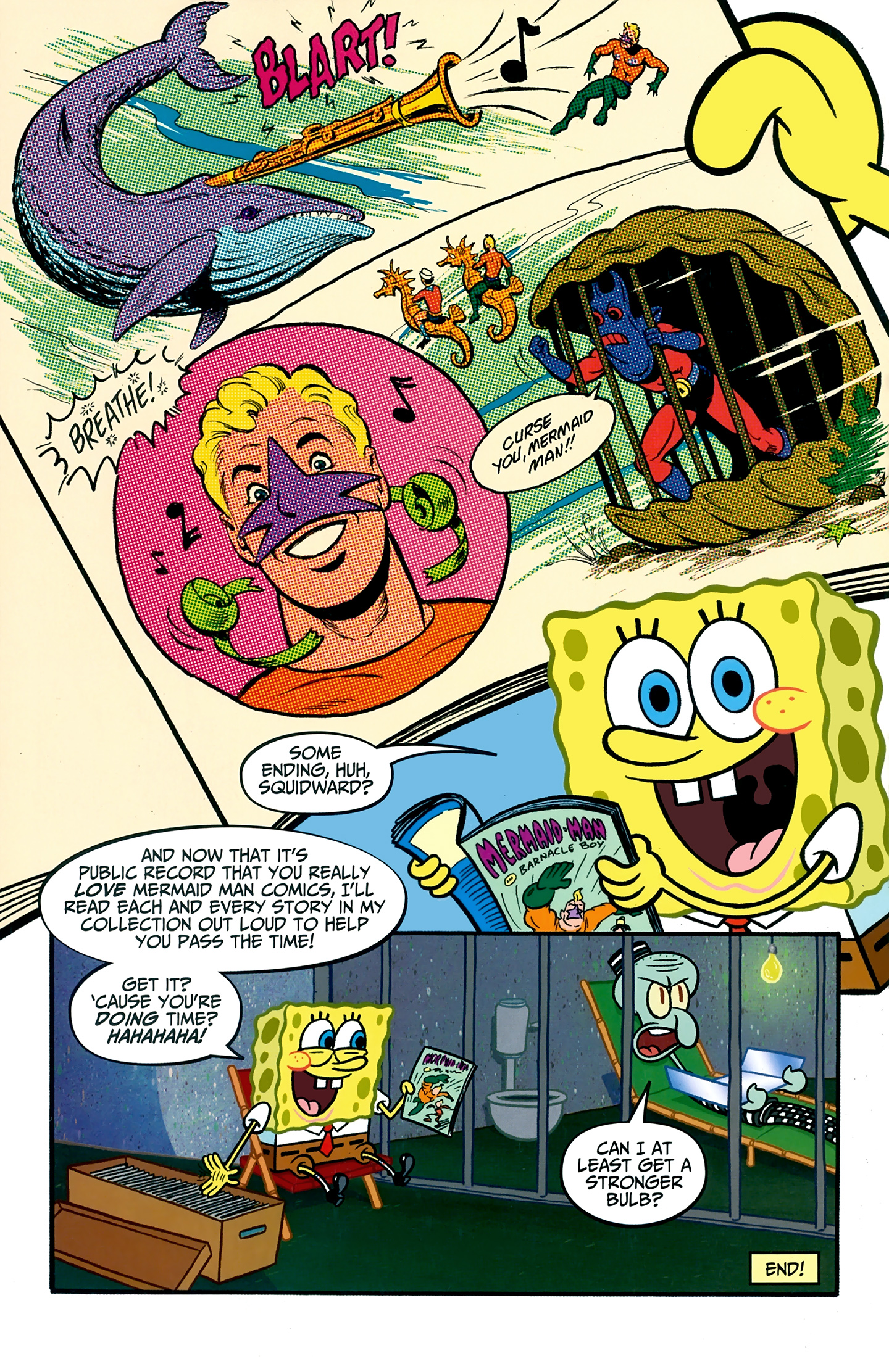 Read online Bongo Comics Free-For-All! / SpongeBob Comics Freestyle Funnies comic -  Issue # Full - 31
