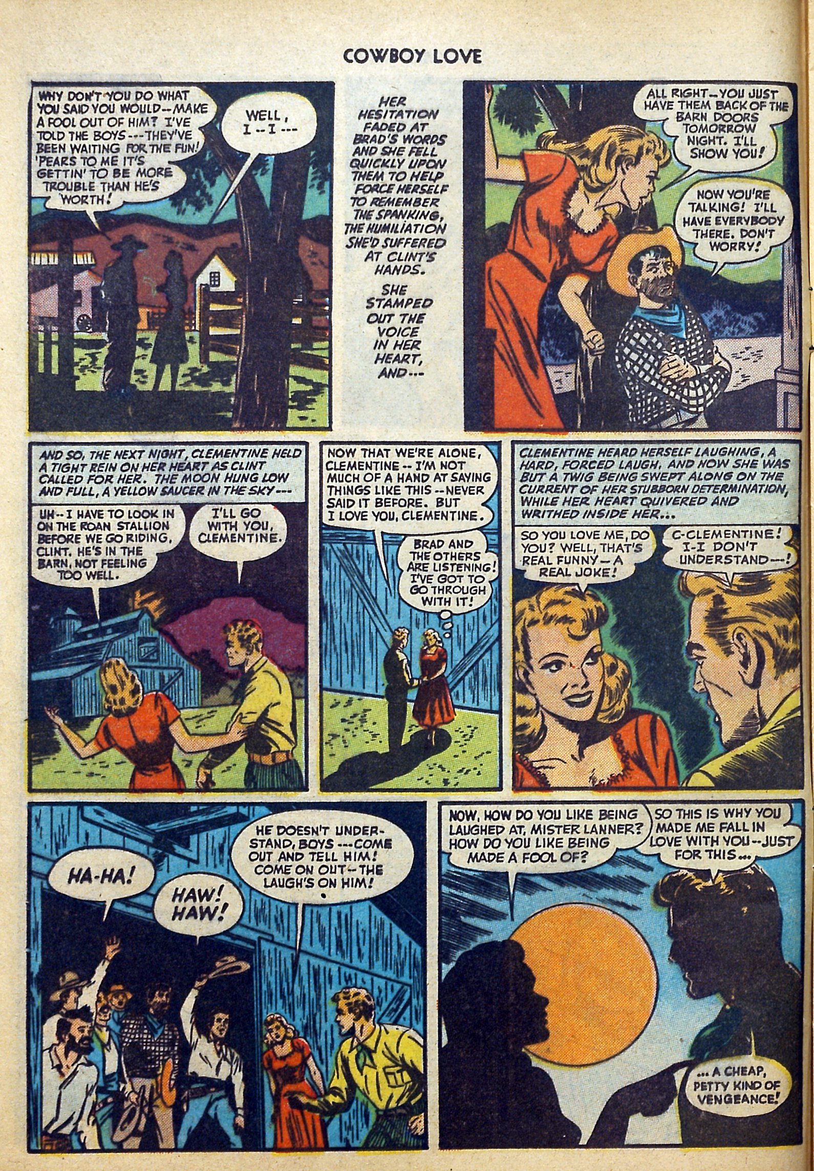 Read online Cowboy Love comic -  Issue #1 - 12