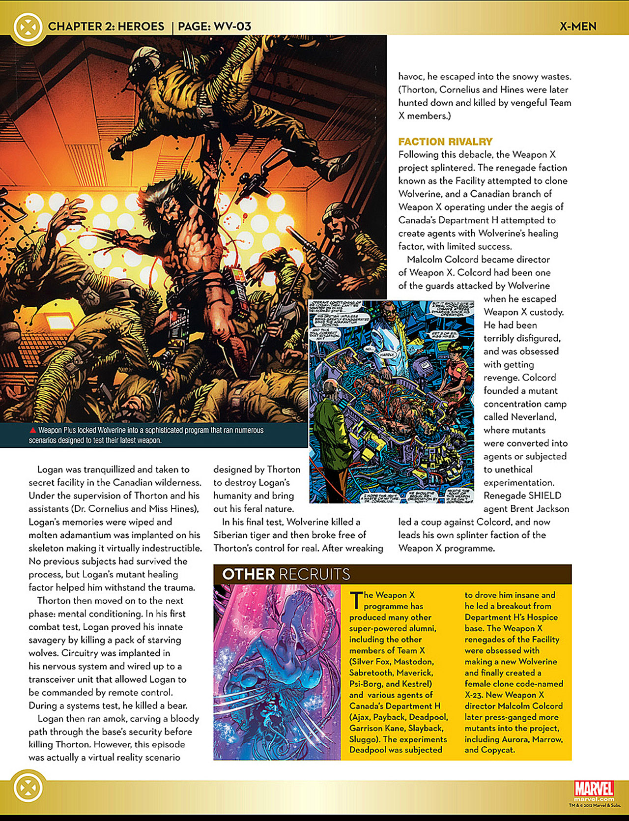 Read online Marvel Fact Files comic -  Issue #1 - 6