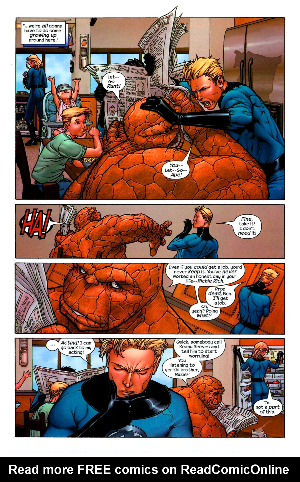 Read online Marvel Knights 4 comic -  Issue #1 - 8