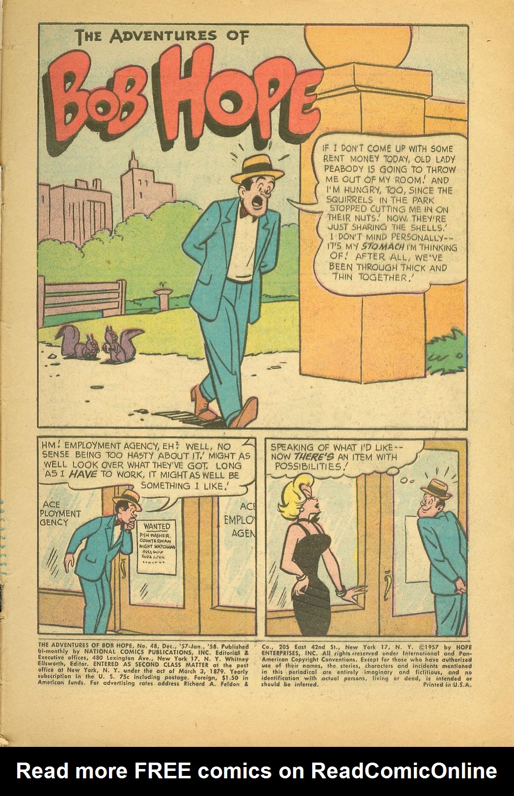 Read online The Adventures of Bob Hope comic -  Issue #48 - 3