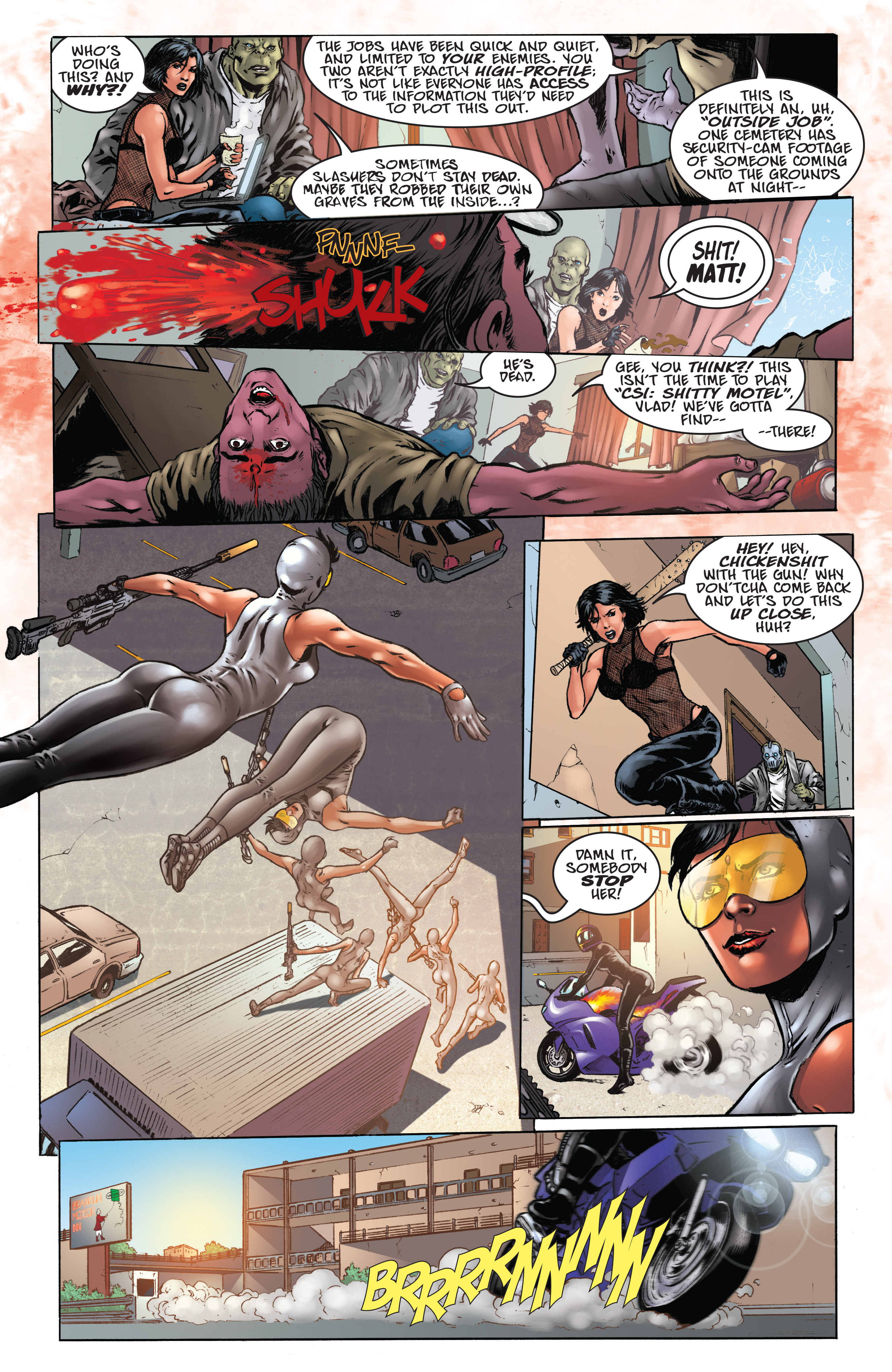 Read online Hack/Slash/Eva Monster's Ball comic -  Issue #1 - 6