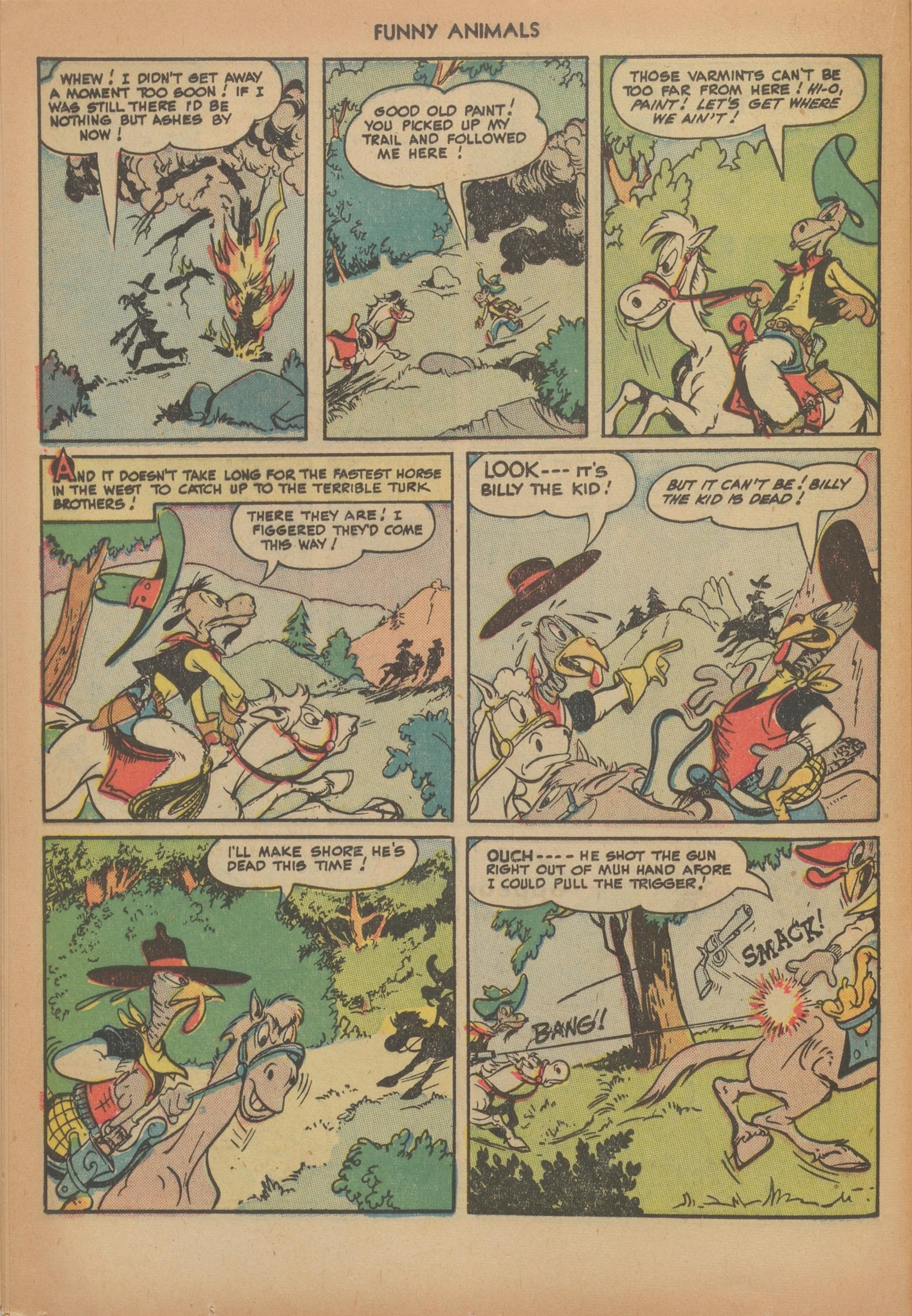 Read online Fawcett's Funny Animals comic -  Issue #64 - 24