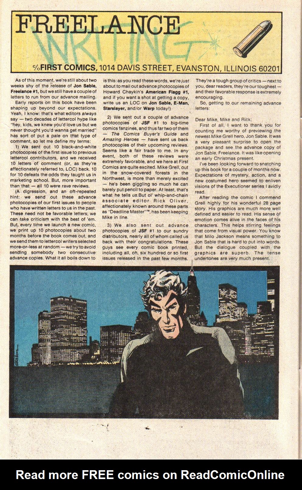 Read online Jon Sable, Freelance comic -  Issue #3 - 32