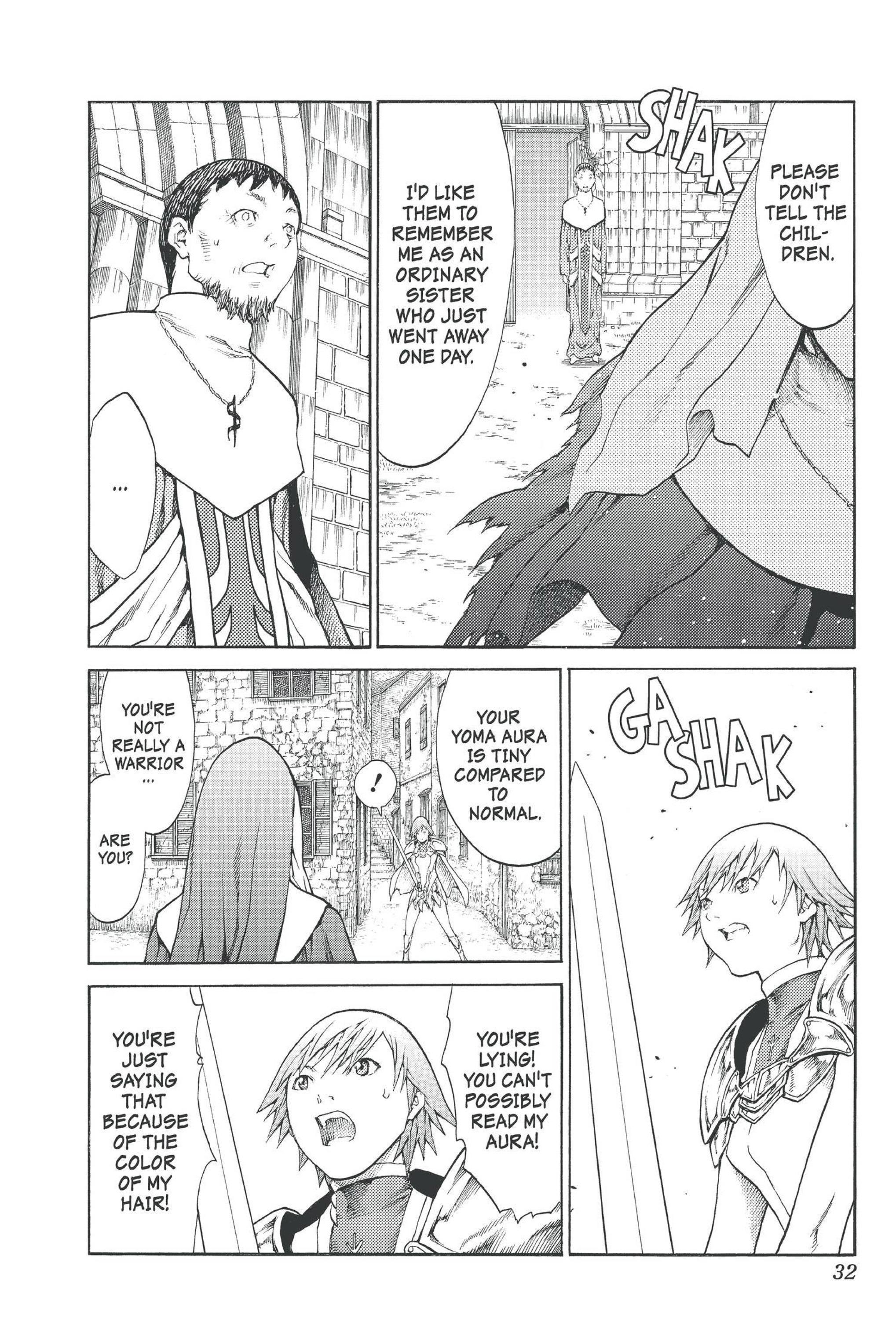 Read online Claymore comic -  Issue #14 - 31