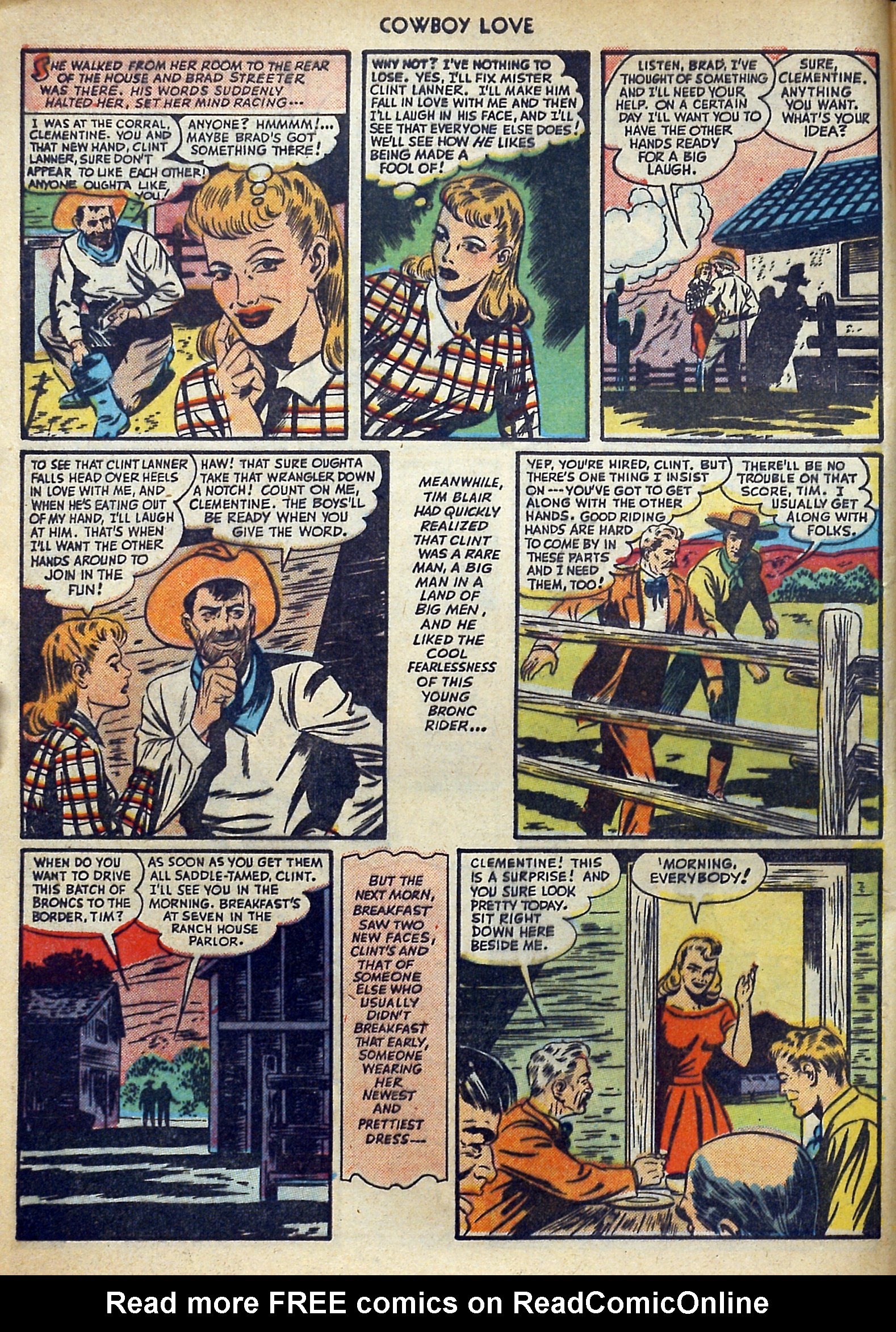 Read online Cowboy Love comic -  Issue #1 - 8