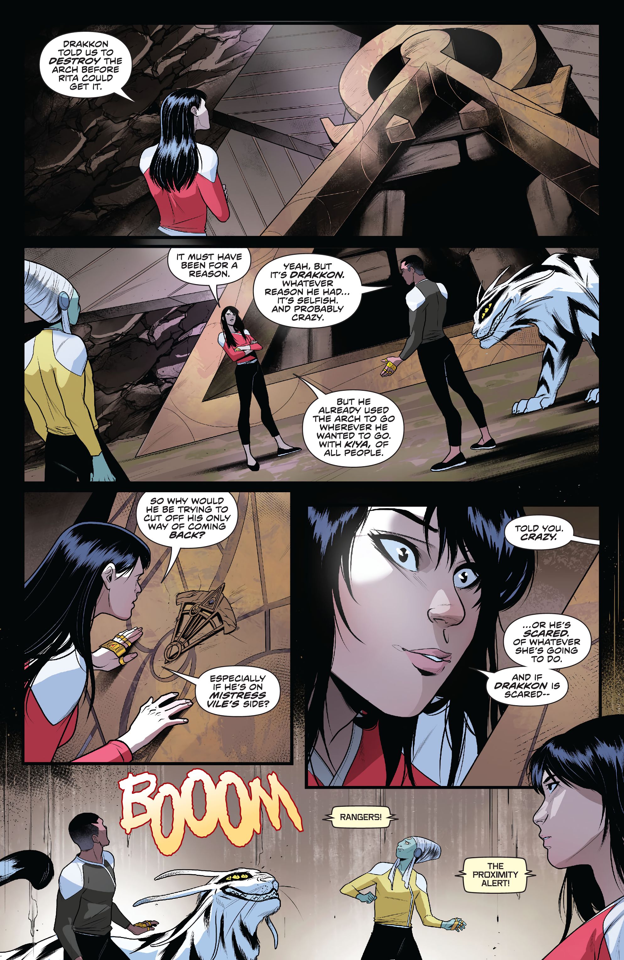 Read online Mighty Morphin Power Rangers comic -  Issue #110 - 5