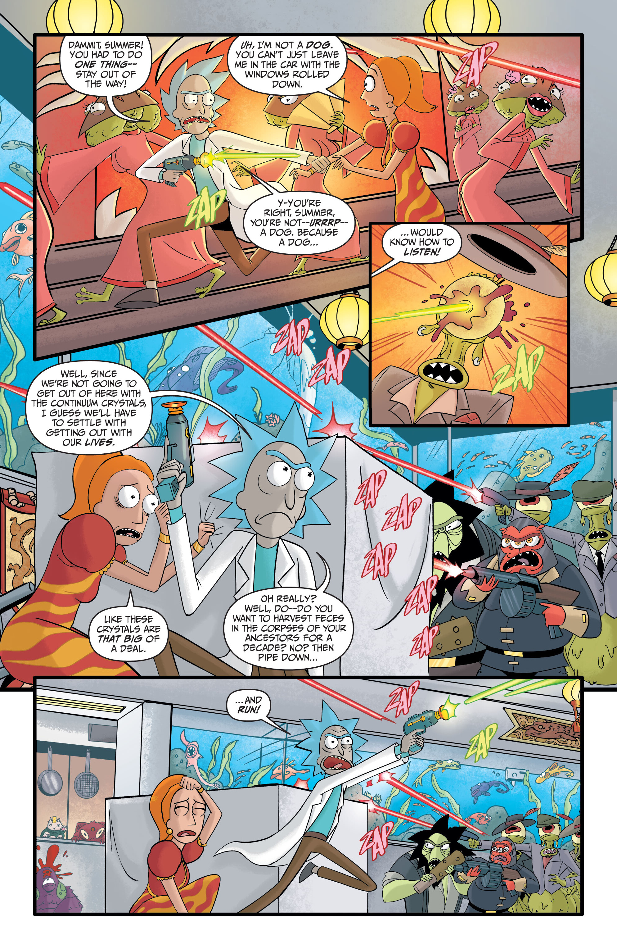 Read online Rick and Morty: Heart of Rickness comic -  Issue #1 - 5