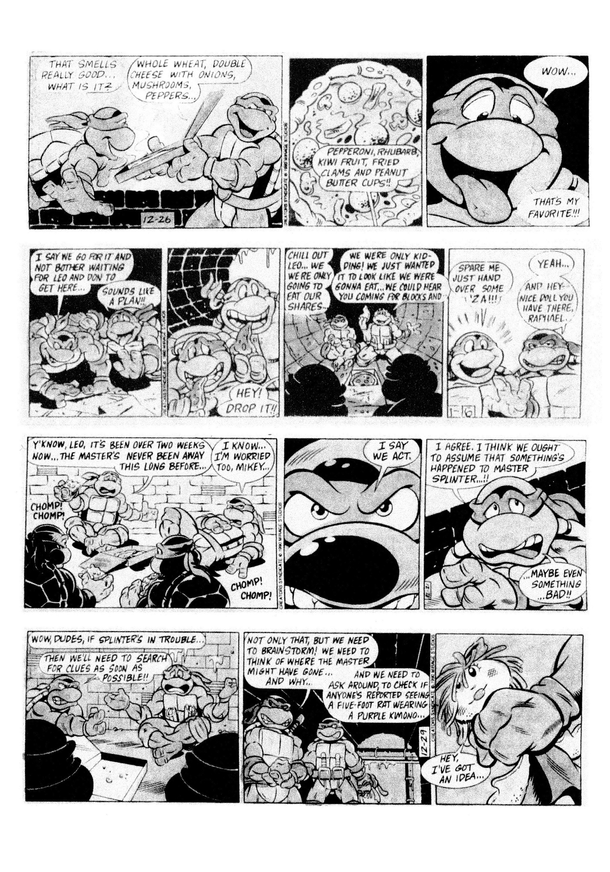 Read online Teenage Mutant Ninja Turtles: Complete Newspaper Daily Comic Strip Collection comic -  Issue # TPB 2 (Part 1) - 15