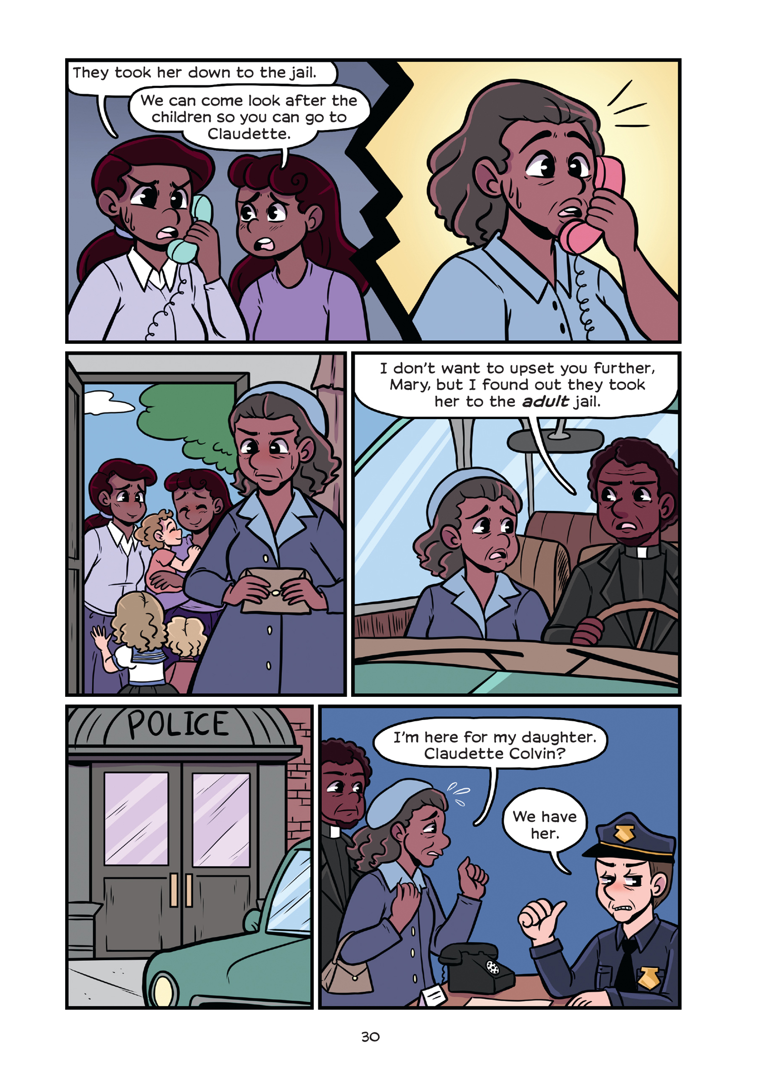 Read online History Comics comic -  Issue # Rosa Parks & Claudette Colvin - Civil Rights Heroes - 35
