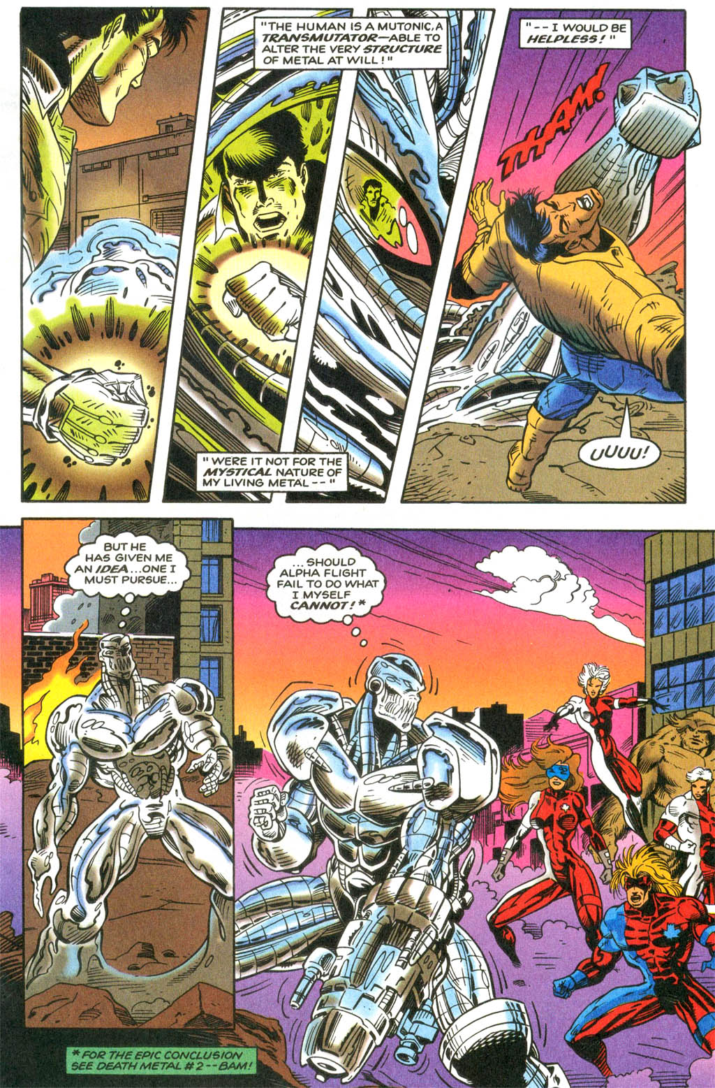 Read online Death Metal vs. Genetix comic -  Issue #1 - 7