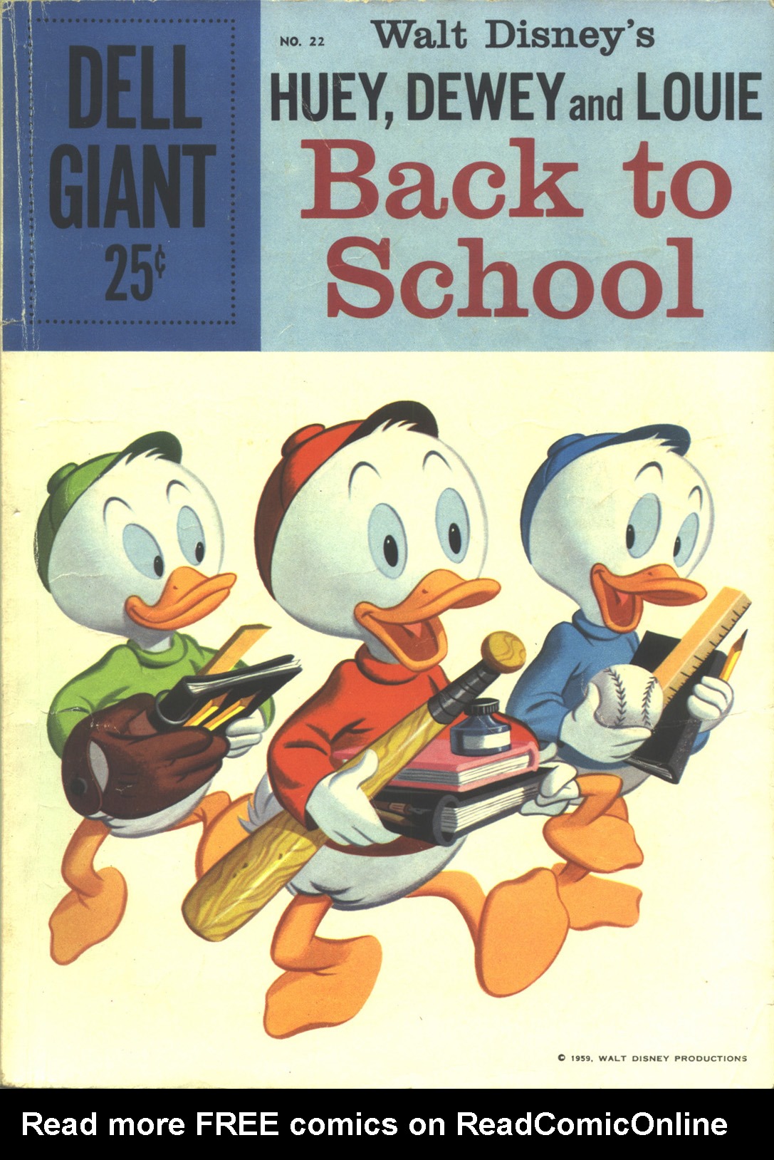 Read online Dell Giant comic -  Issue #22 - 1