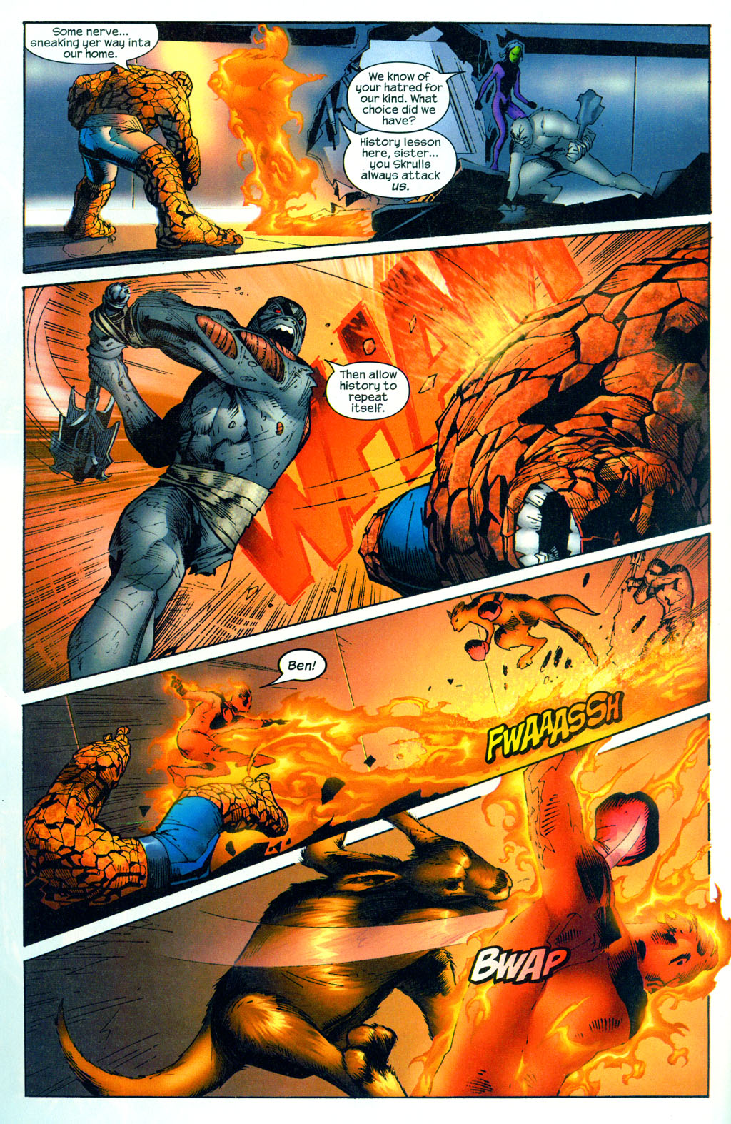 Read online Marvel Adventures Fantastic Four comic -  Issue #1 - 16