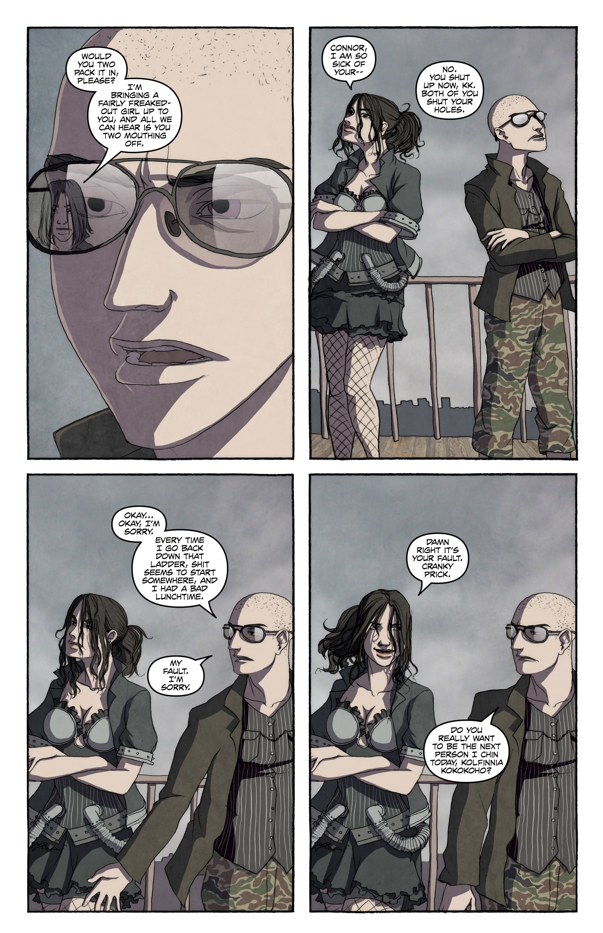 Read online FreakAngels comic -  Issue #1 - 101