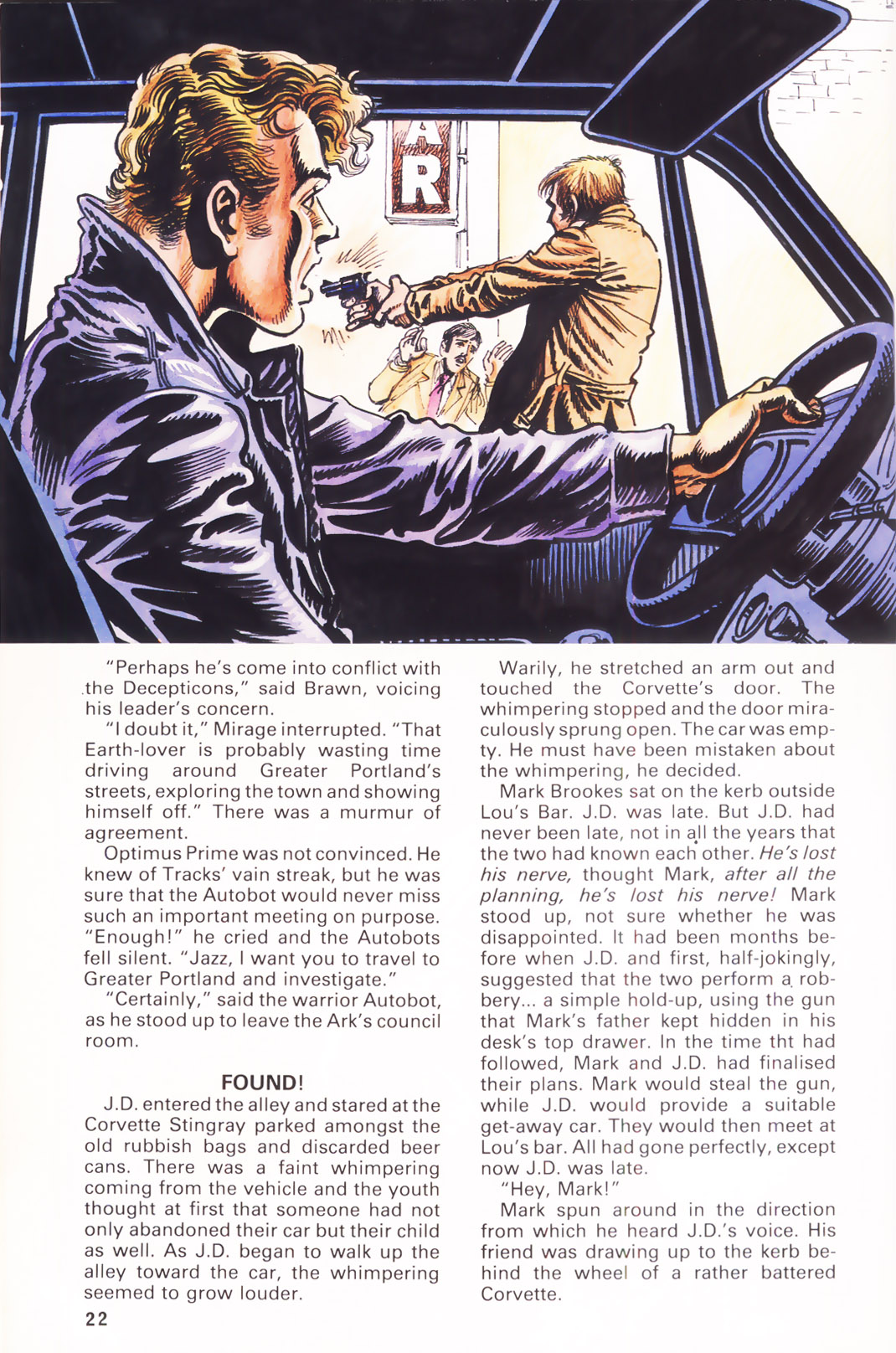 Read online The Transformers Annual comic -  Issue #1985 - 21
