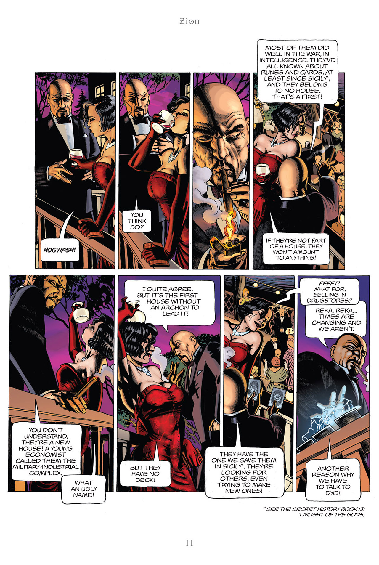 Read online The Secret History comic -  Issue #16 - 12