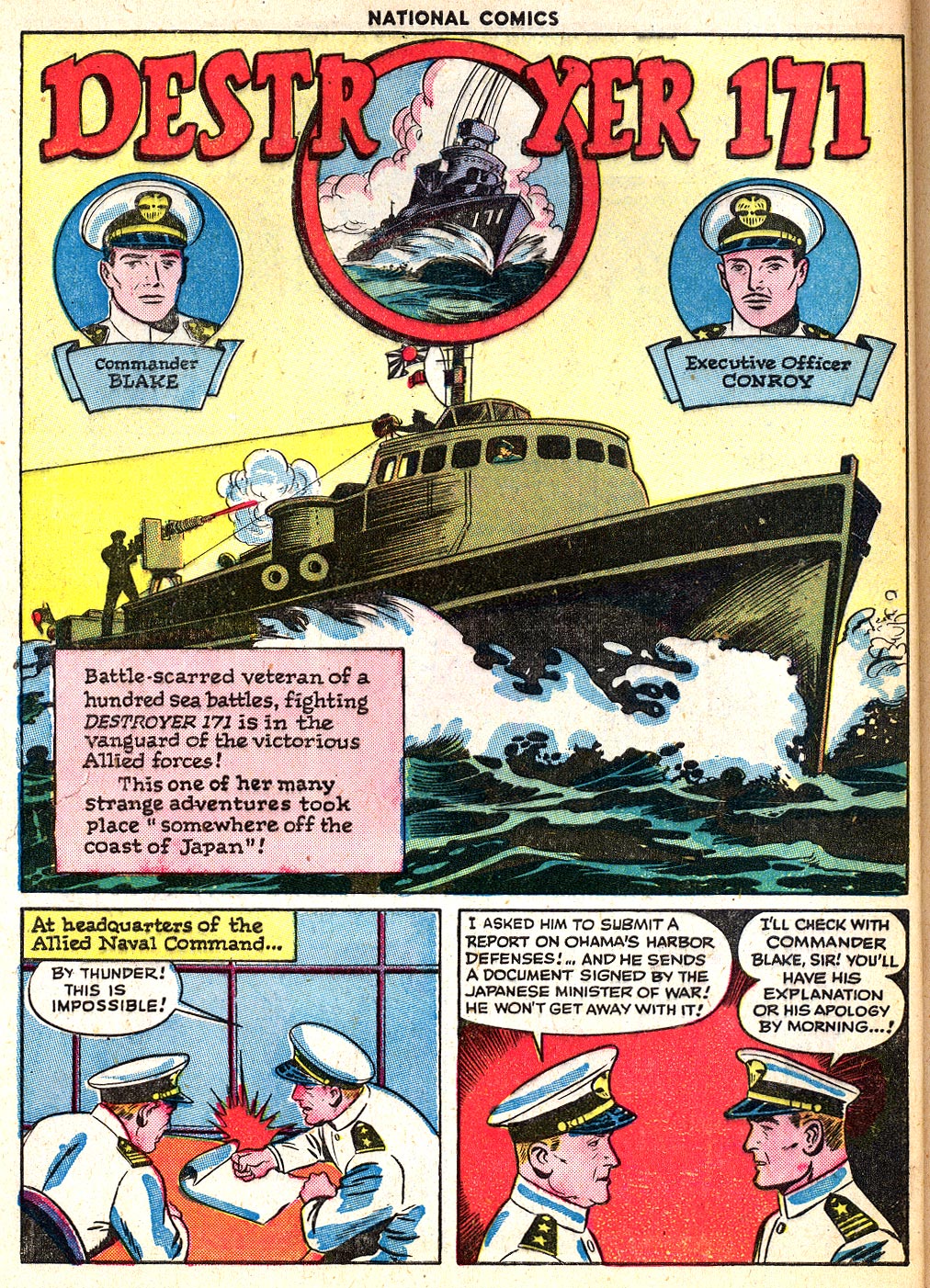 Read online National Comics comic -  Issue #52 - 52