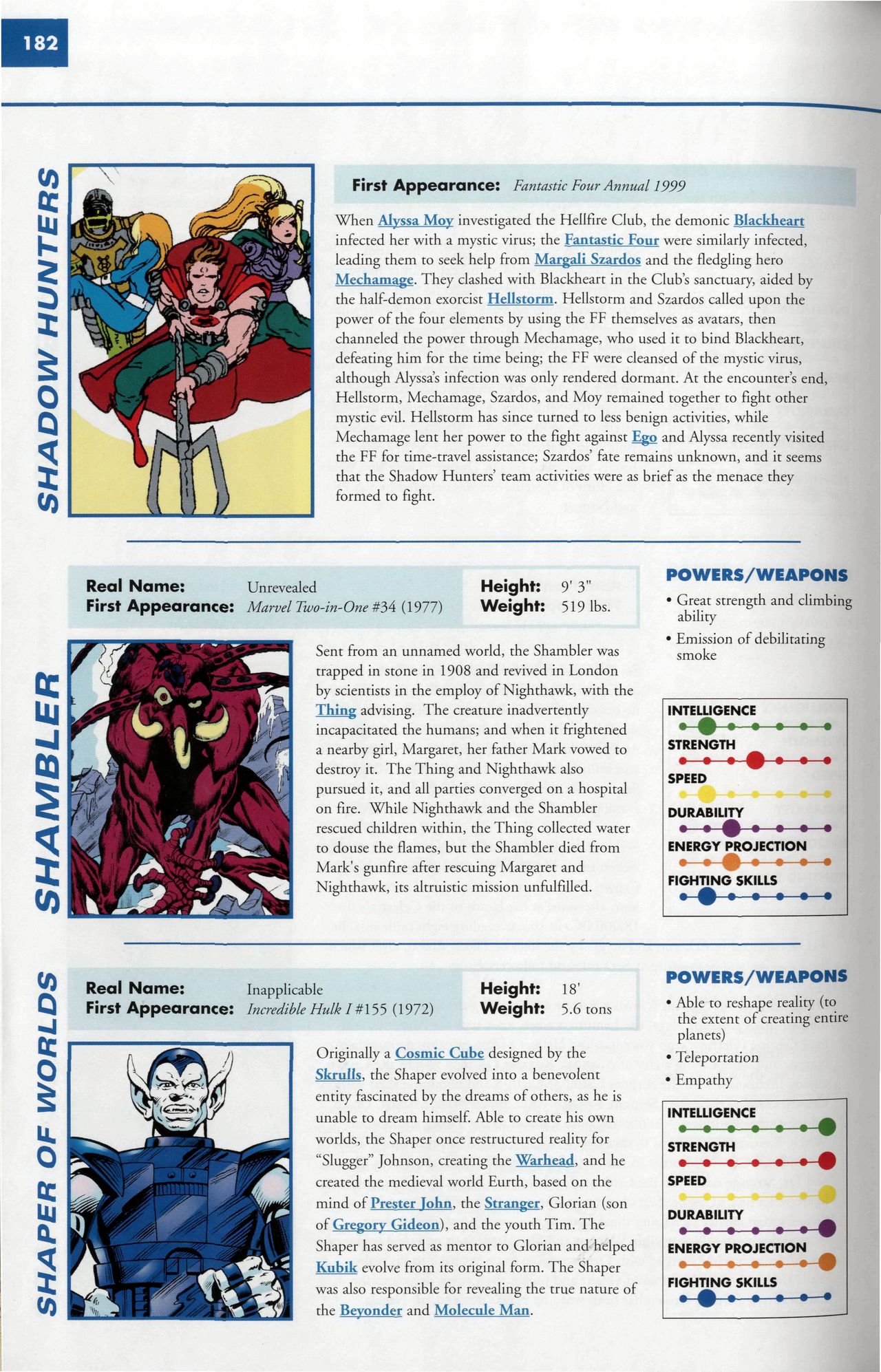 Read online Marvel Encyclopedia comic -  Issue # TPB 6 - 185
