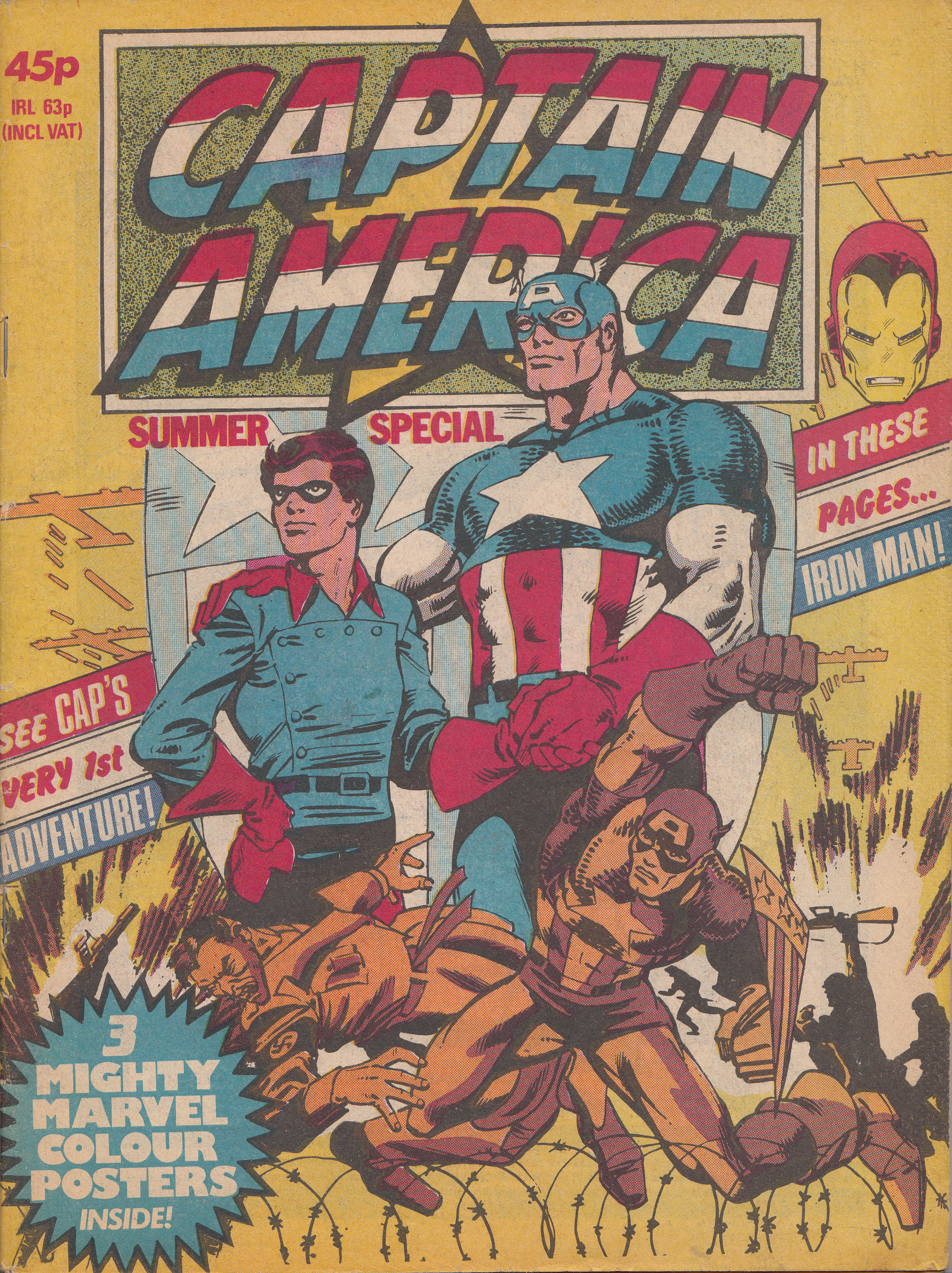 Read online Captain America Summer Special comic -  Issue # Full - 1