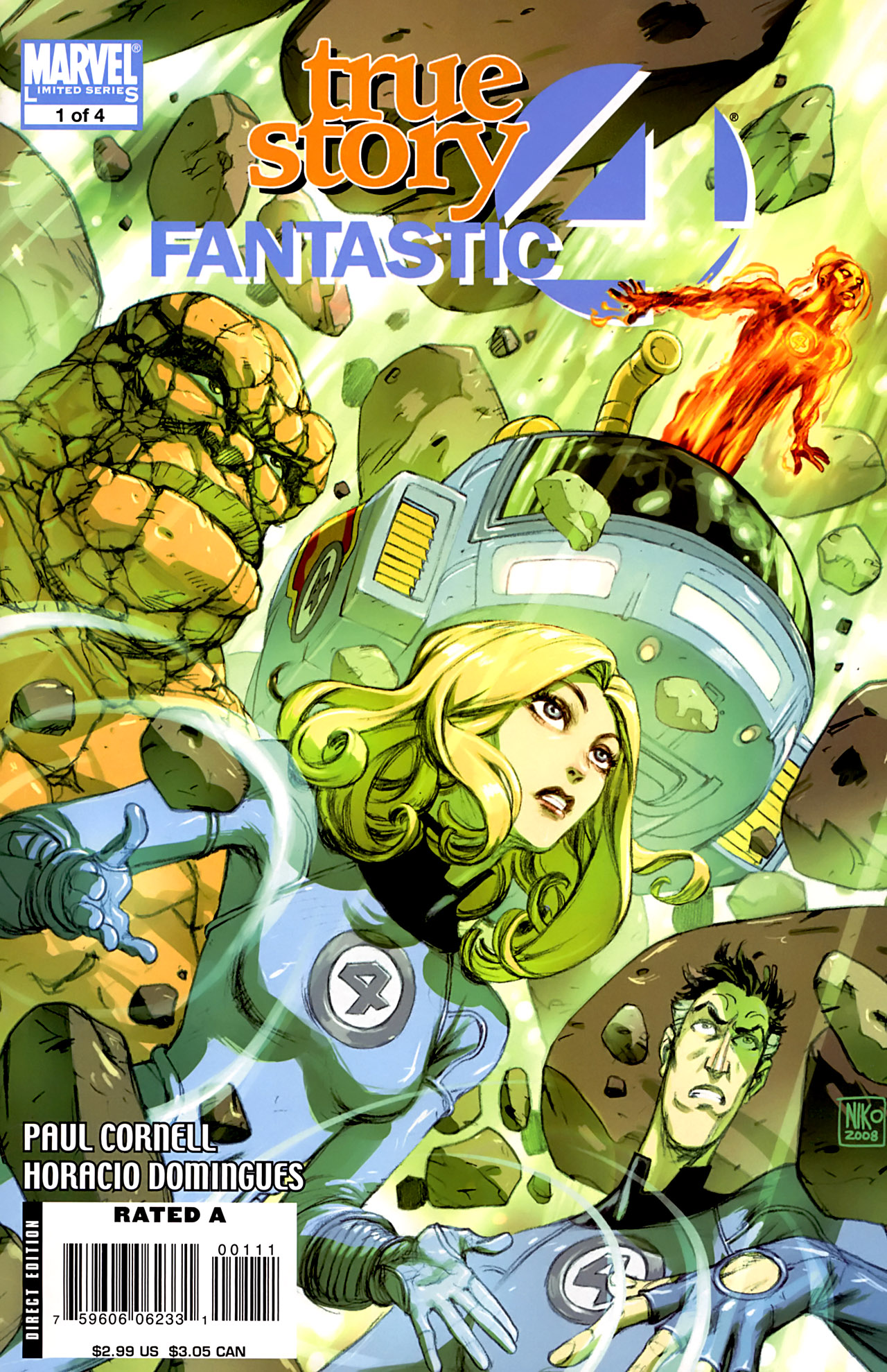 Read online Fantastic Four: True Story comic -  Issue #1 - 1