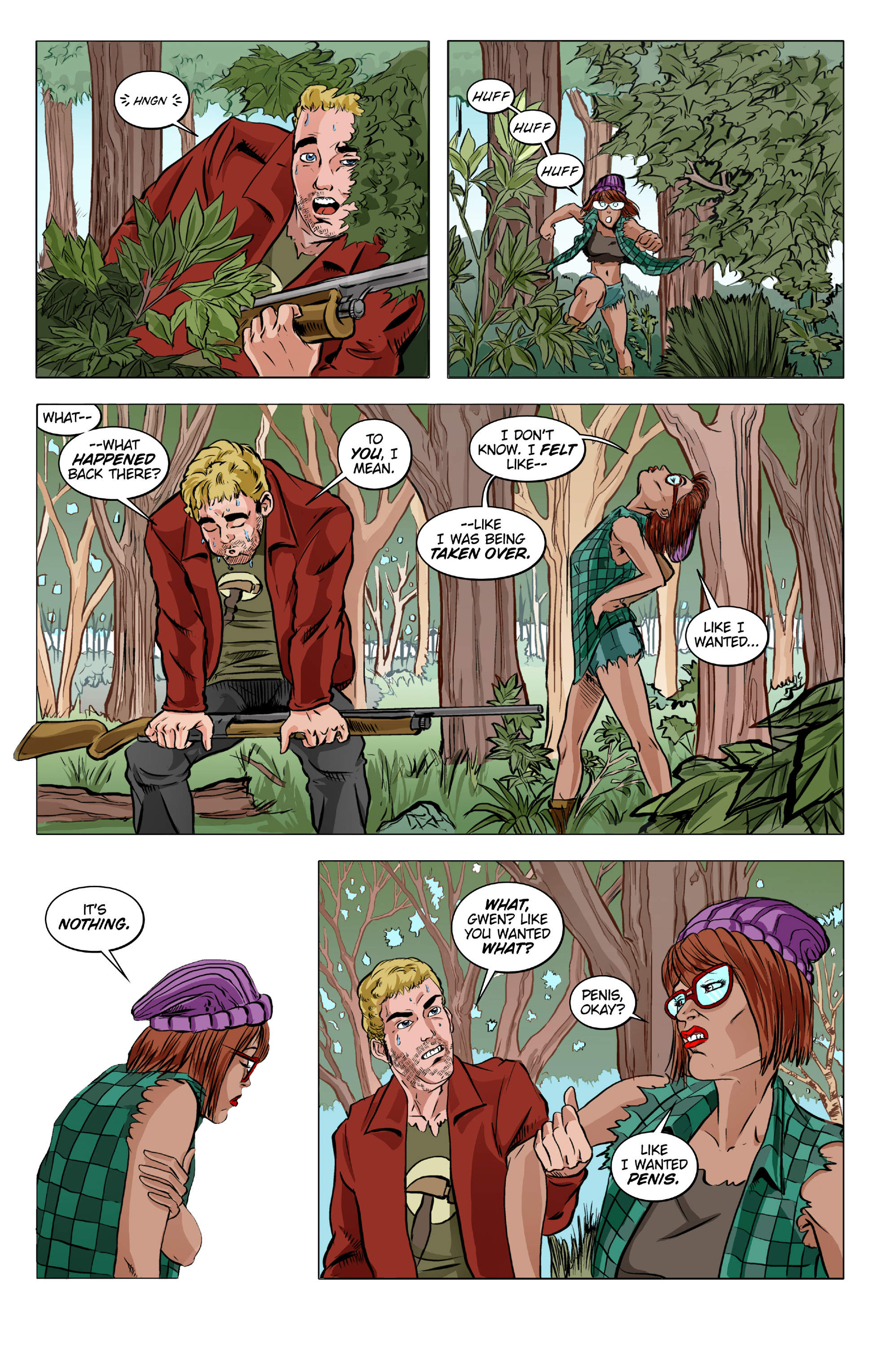 Read online Lesbian Zombies from Outer Space comic -  Issue #3 - 21