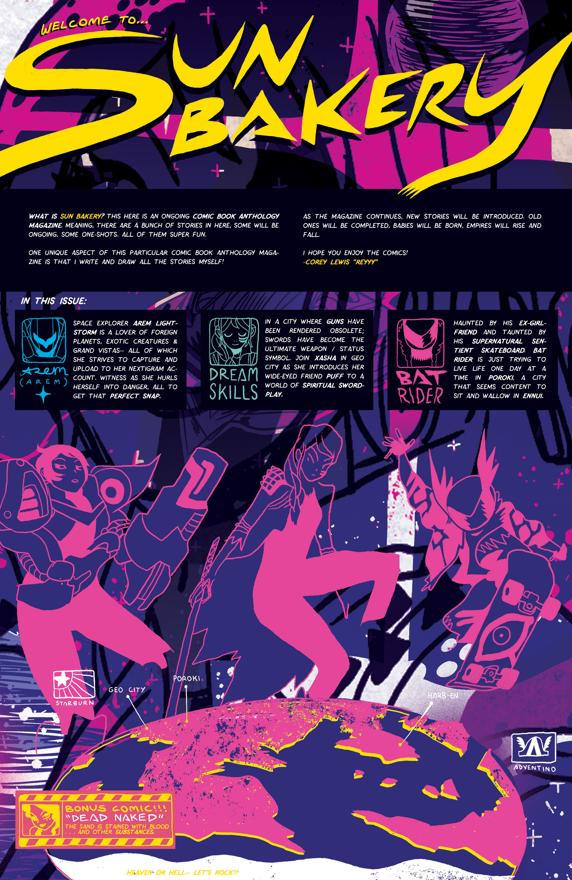 Read online Sun Bakery comic -  Issue #1 - 2