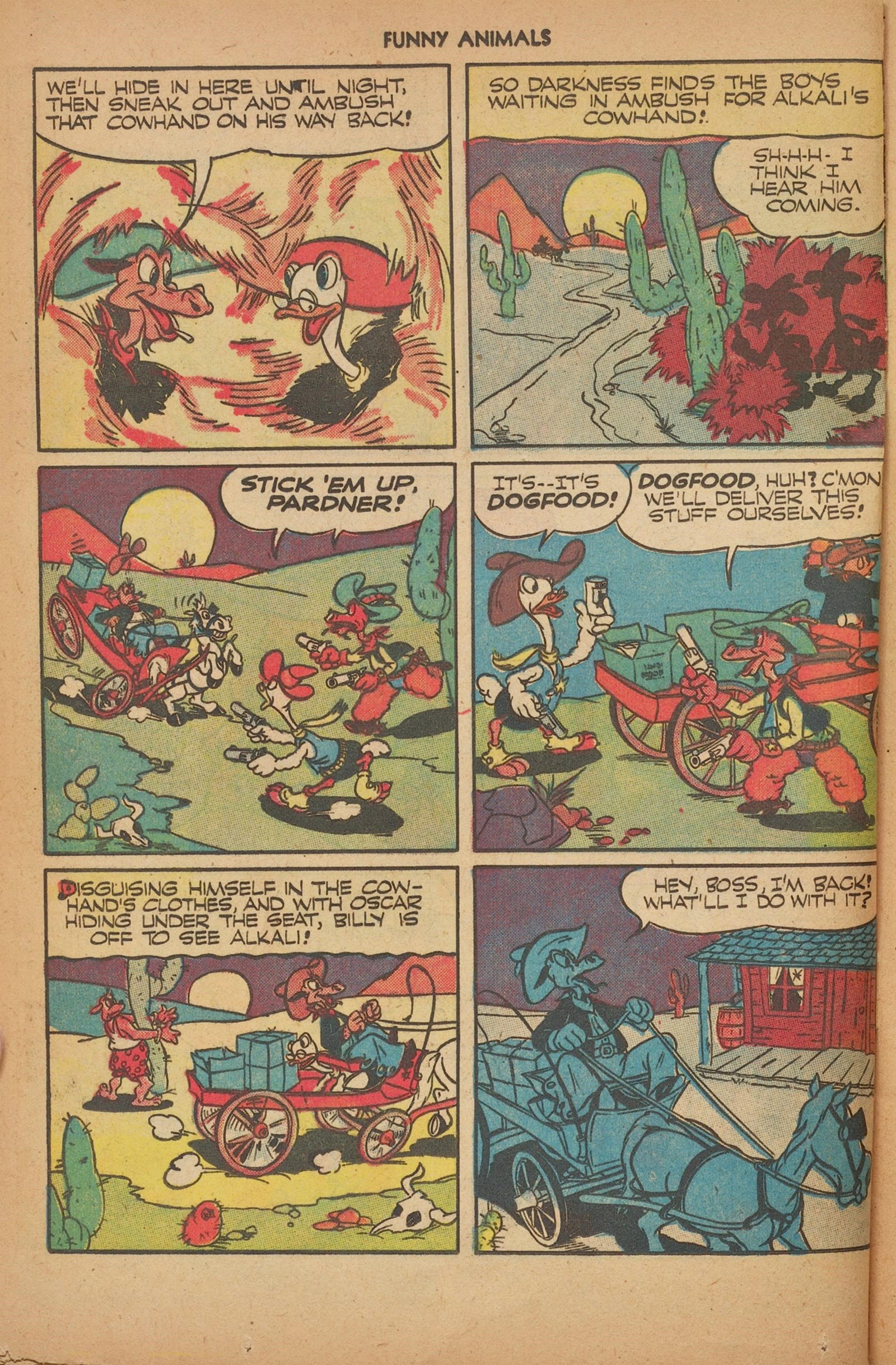 Read online Fawcett's Funny Animals comic -  Issue #62 - 12